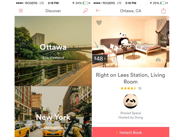 Airbnb for iPhone