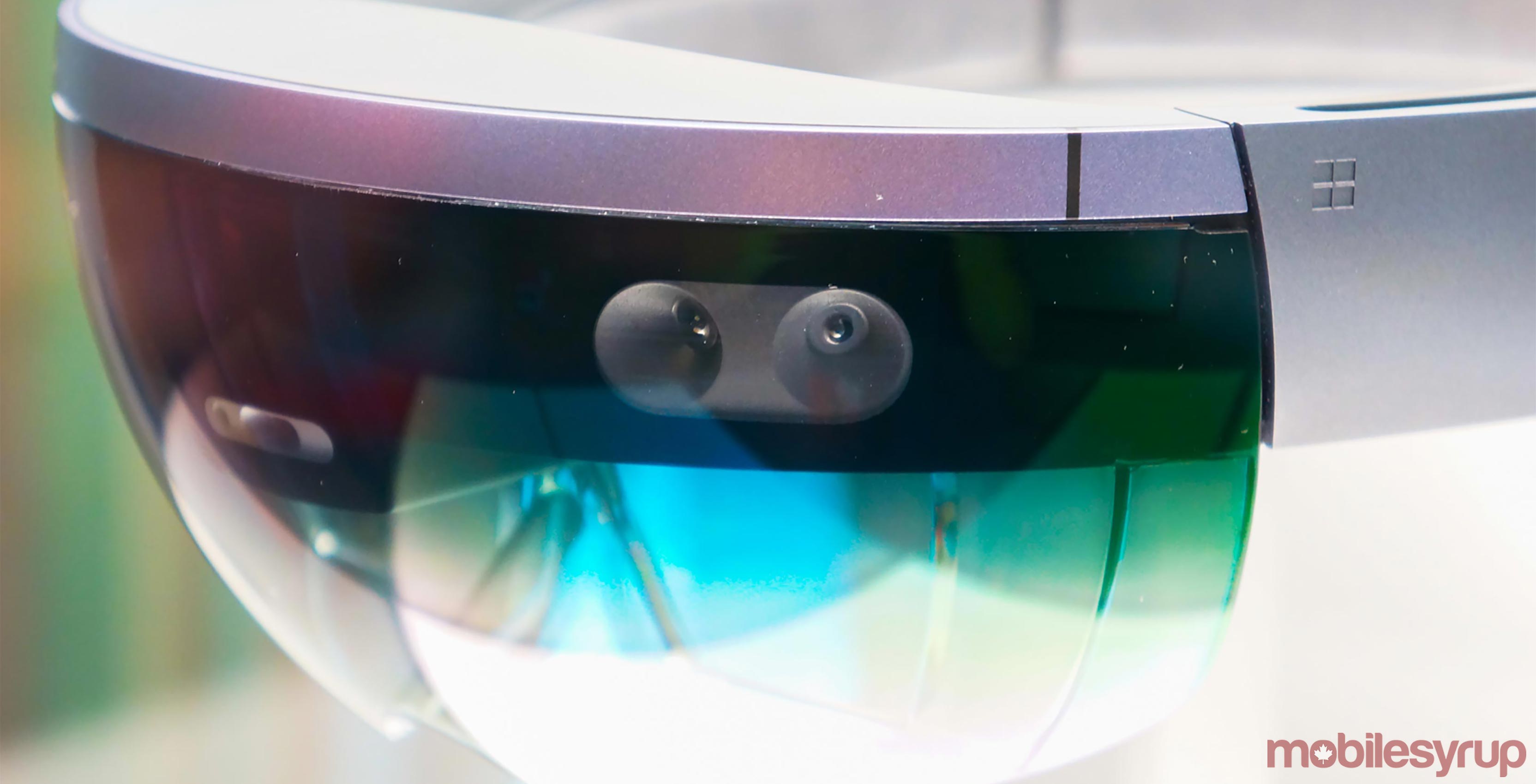 Photo of Microsoft's HoloLens AR headset