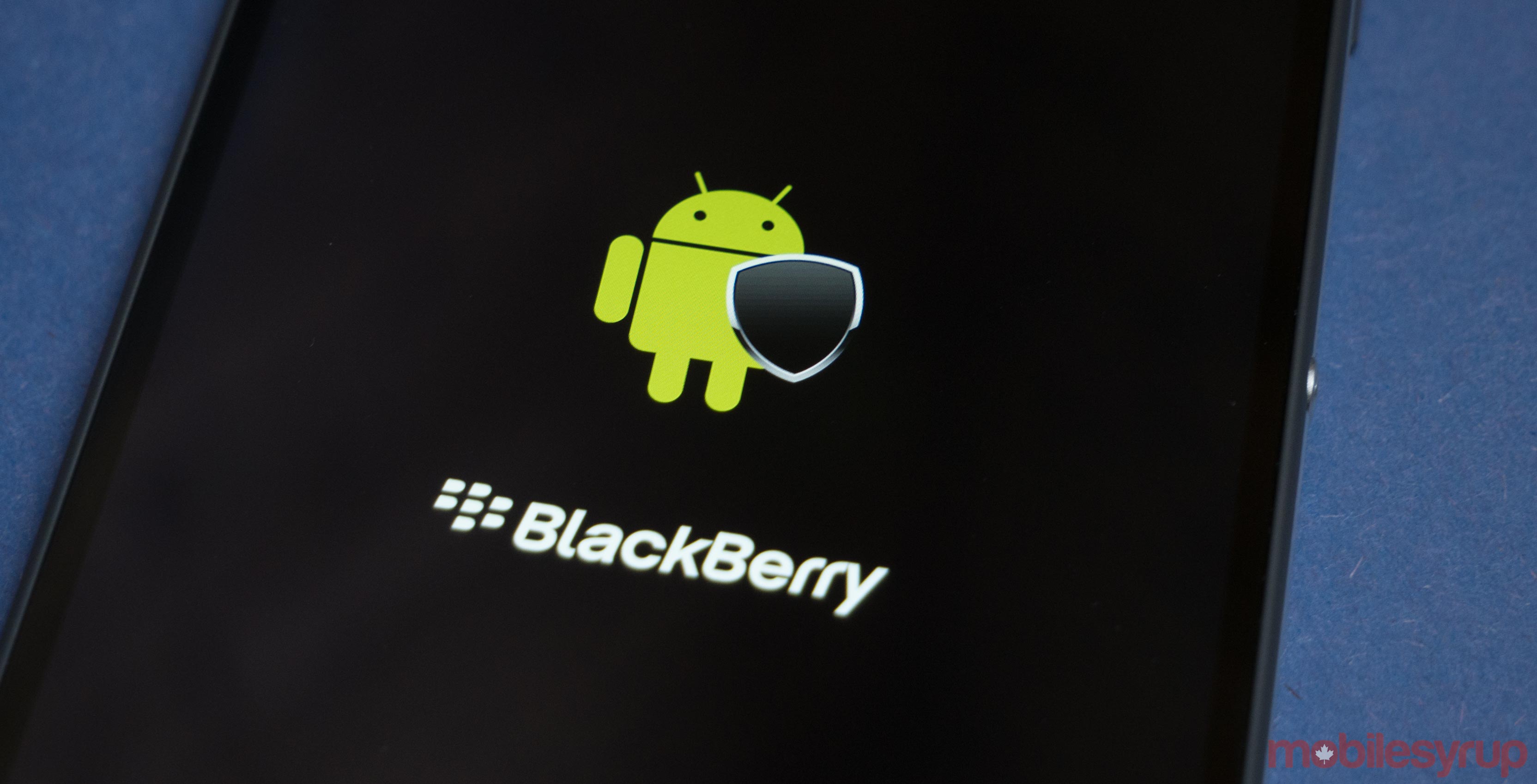 Blackberry secure android
