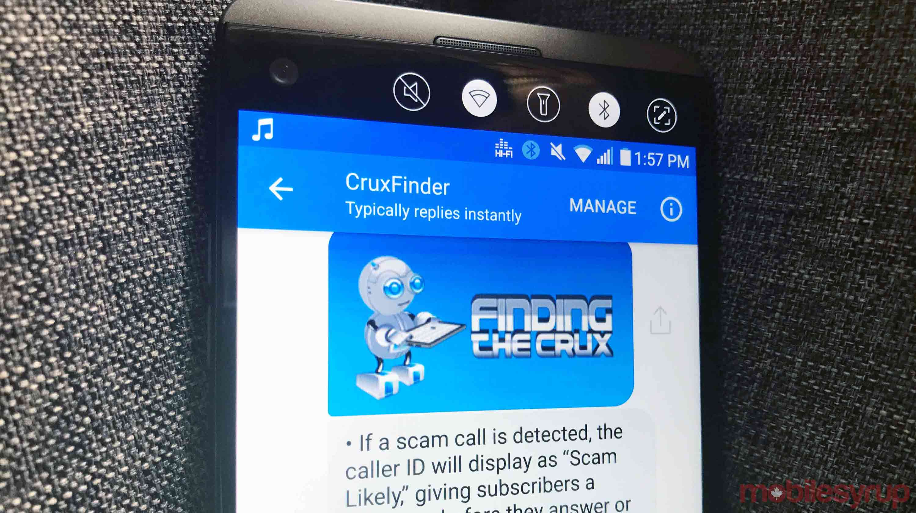 cruxfinder bot screen