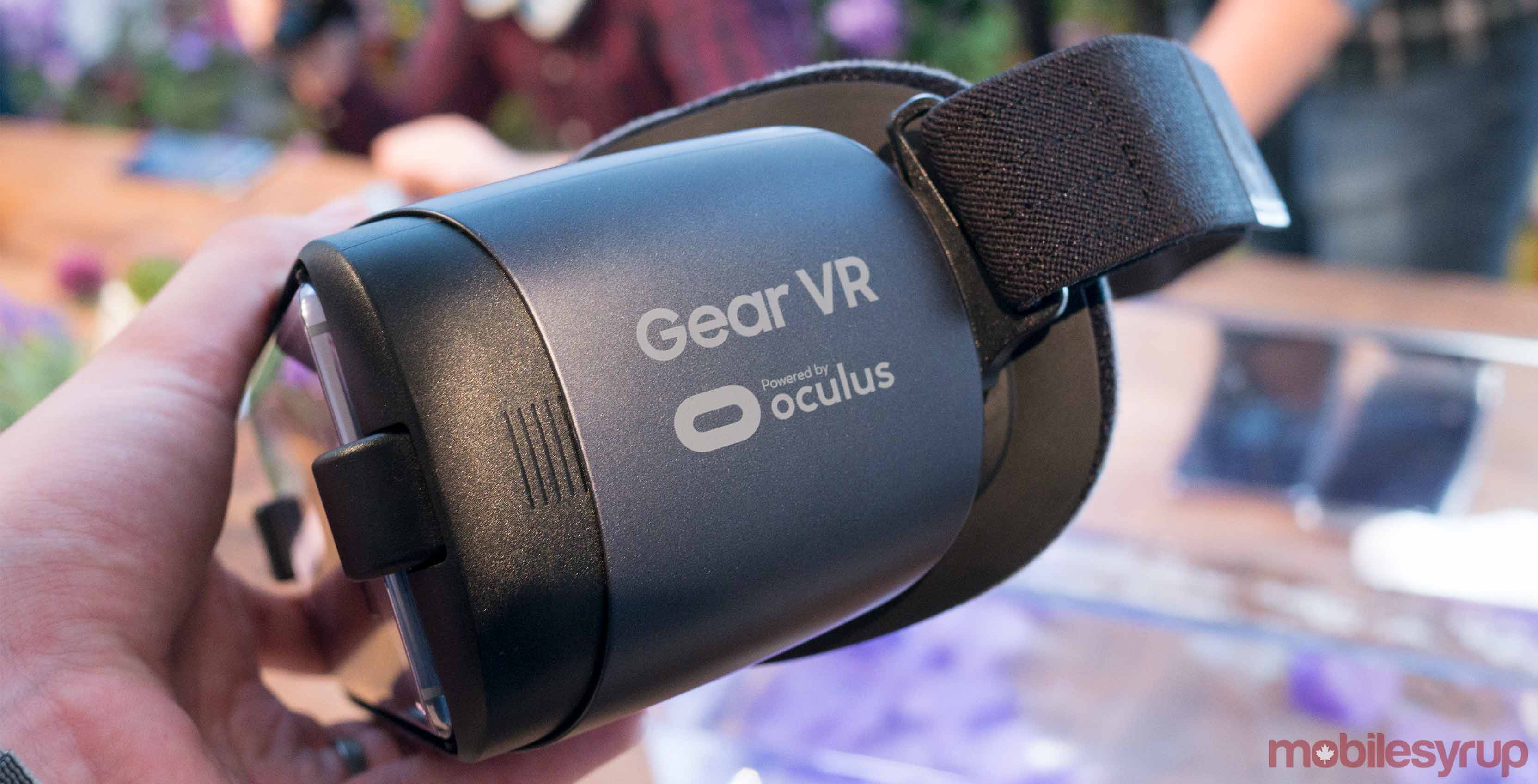 Gear VR side view