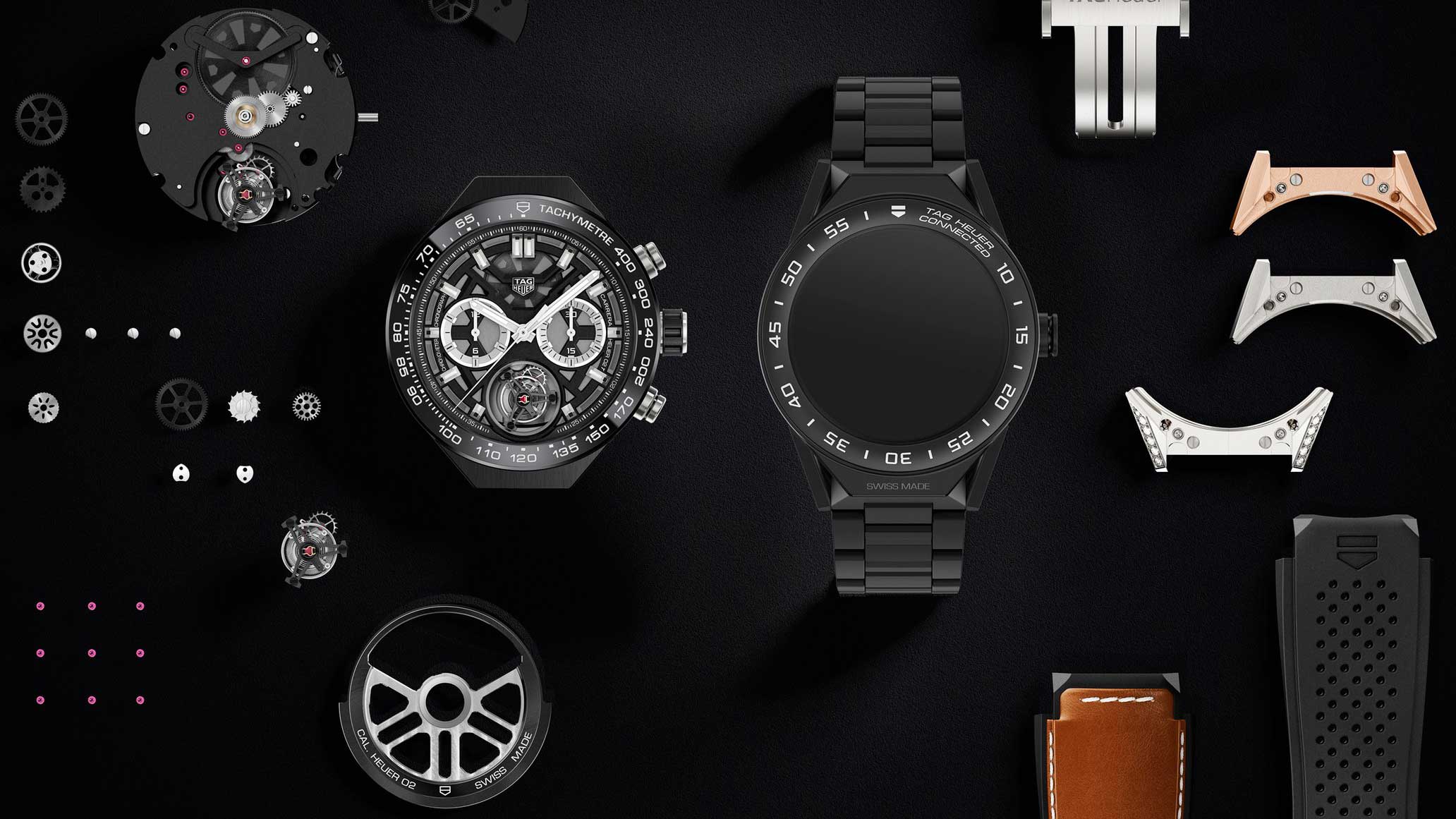 tag heuer modular smartwatch - tag heuer android smartwatch