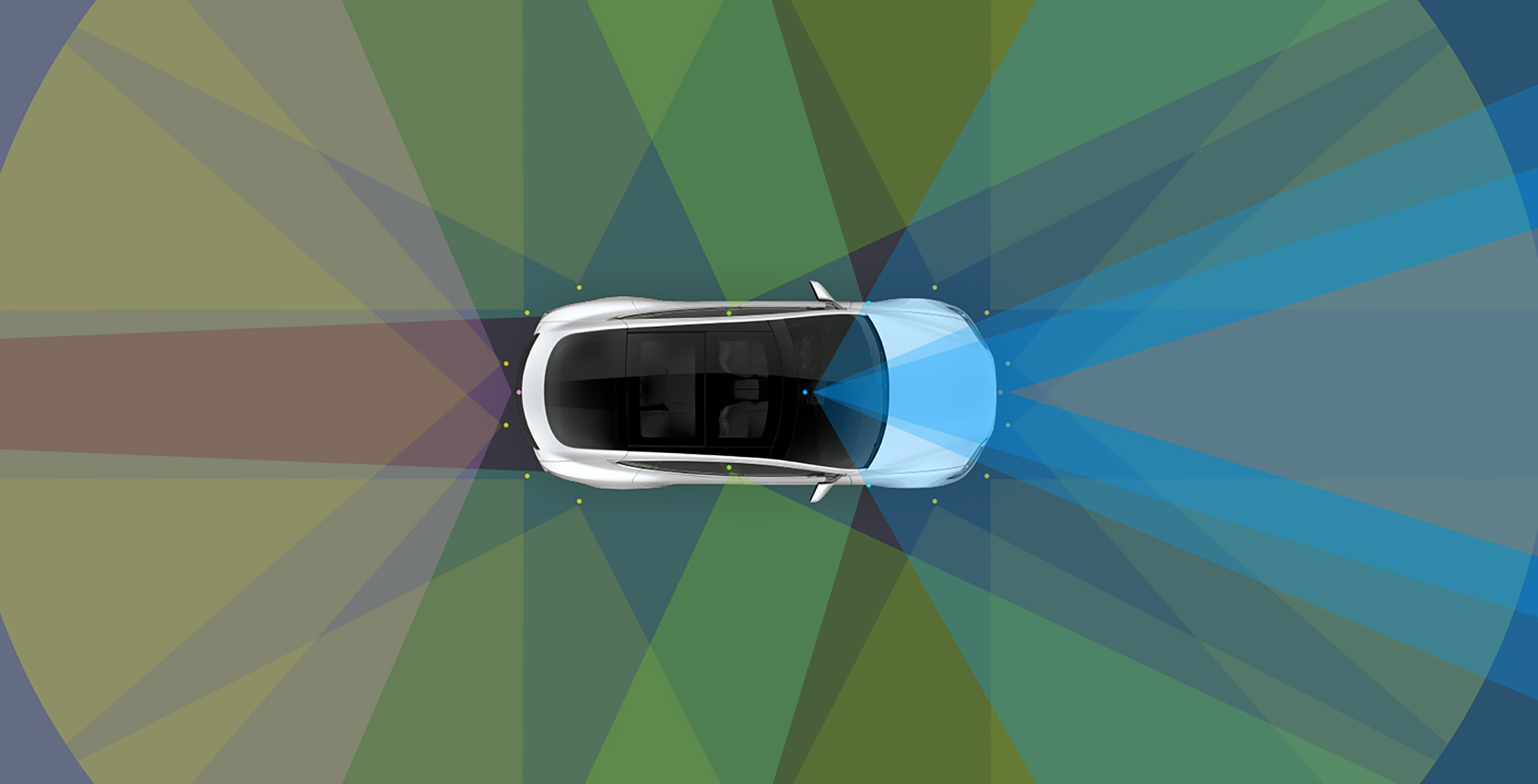 Tesla Autopilot render