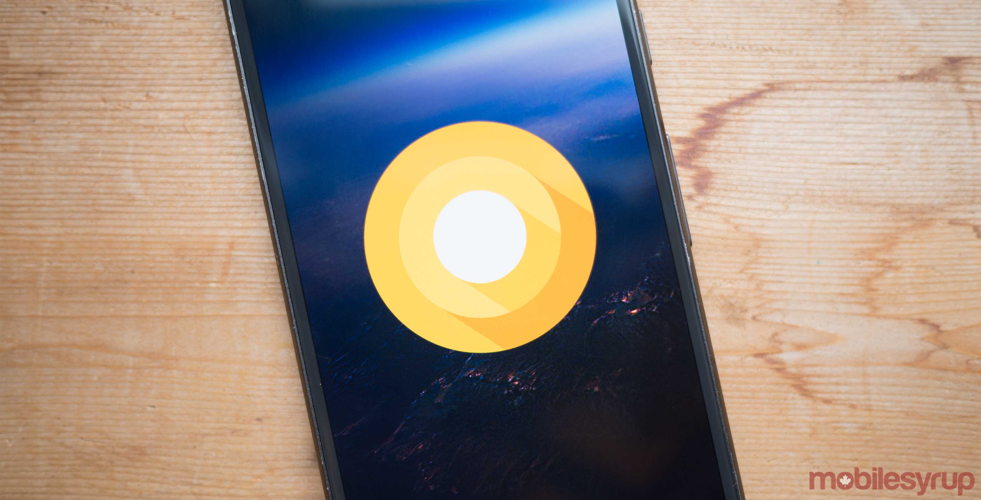 Android O on a Pixel device