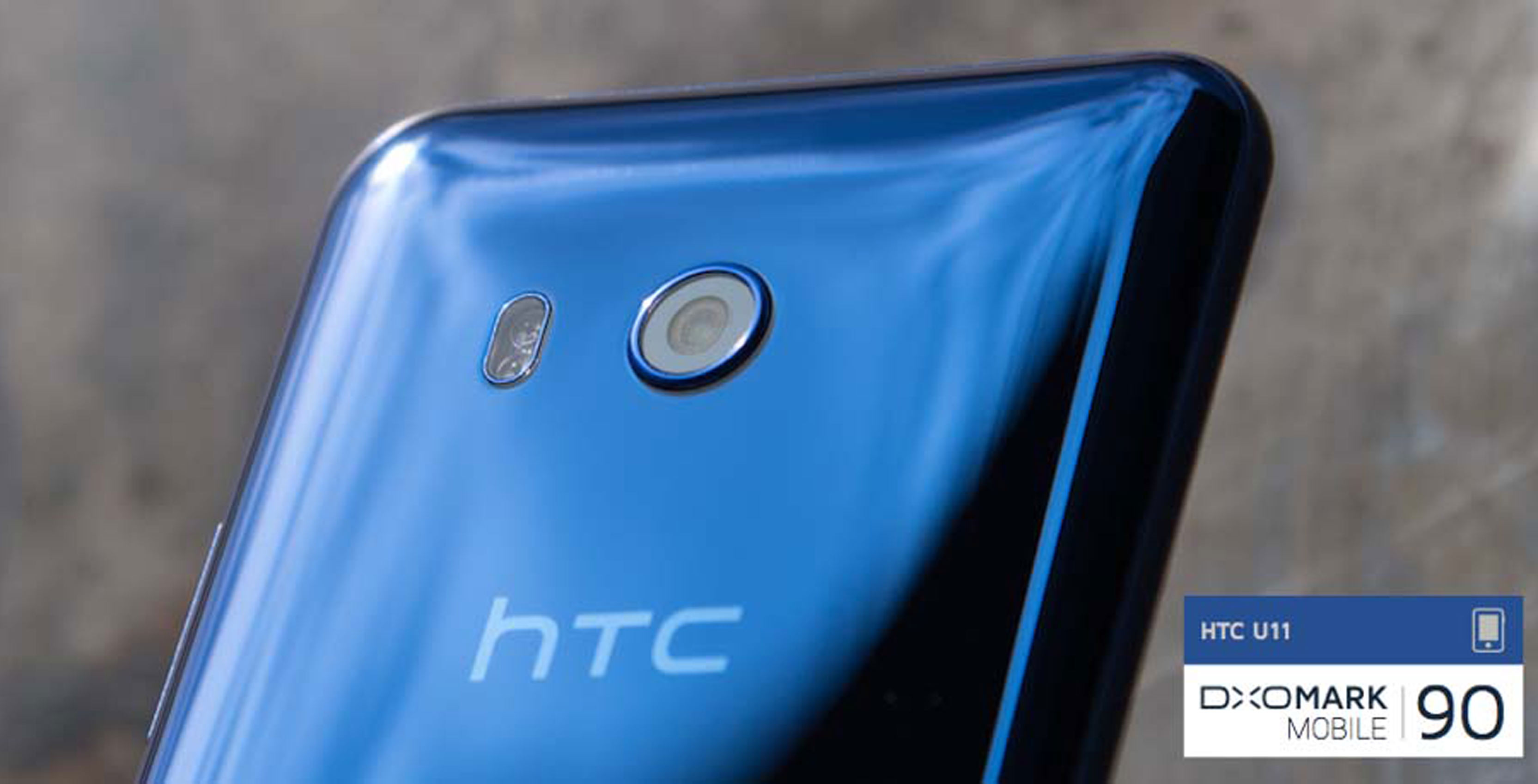 HTC U11 rear facing camera