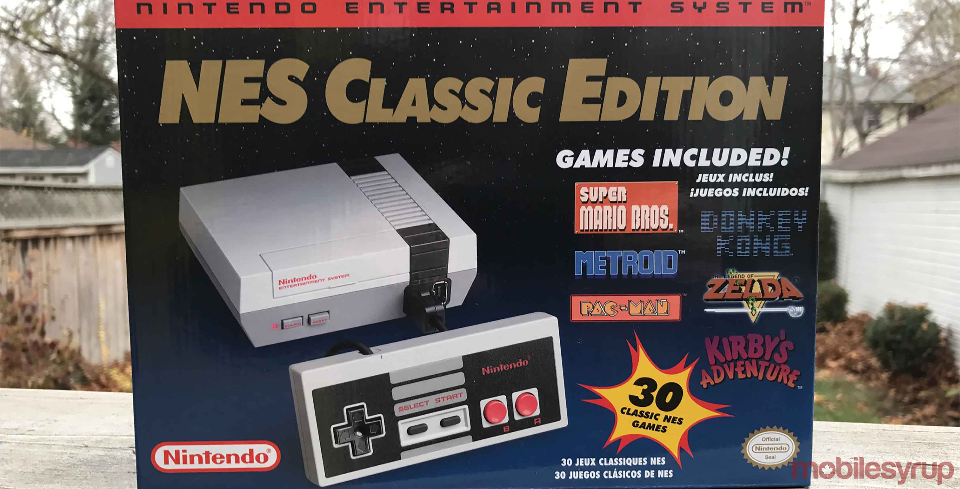 Nintendo NES Classic Edition box