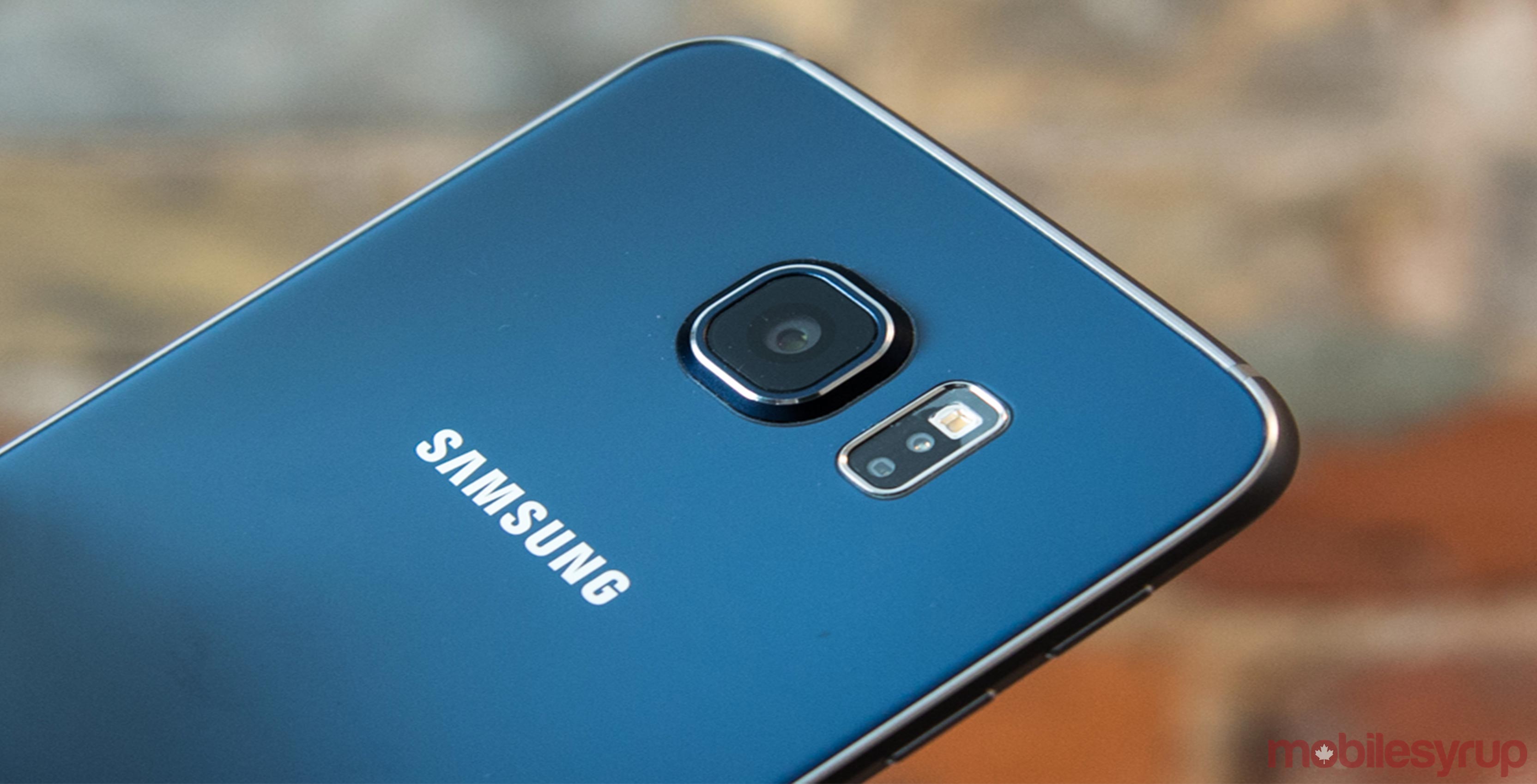 Telus Samsung Galaxy S6 rear