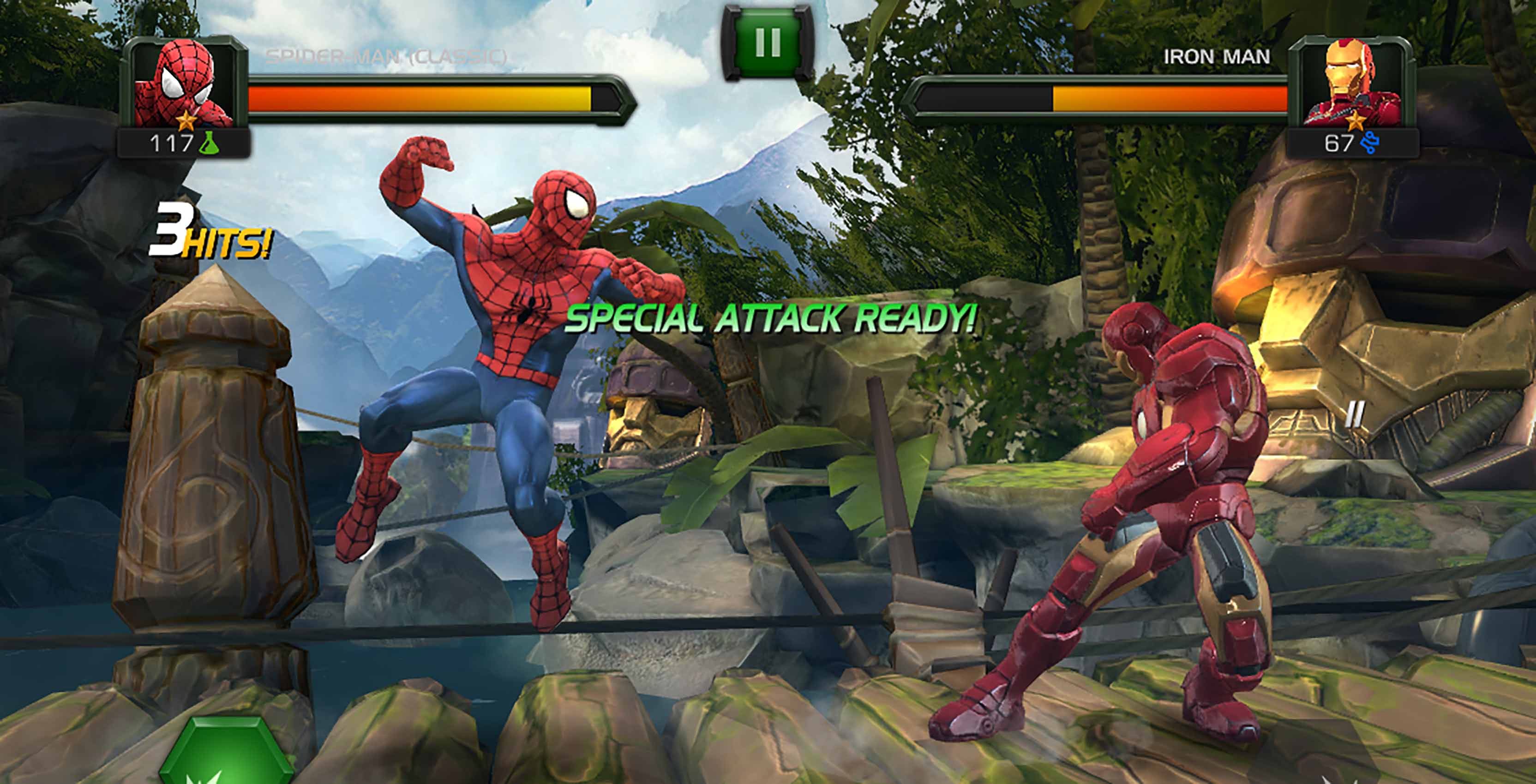 Spider-Man vs Iron Man Marvel Contest of Champions