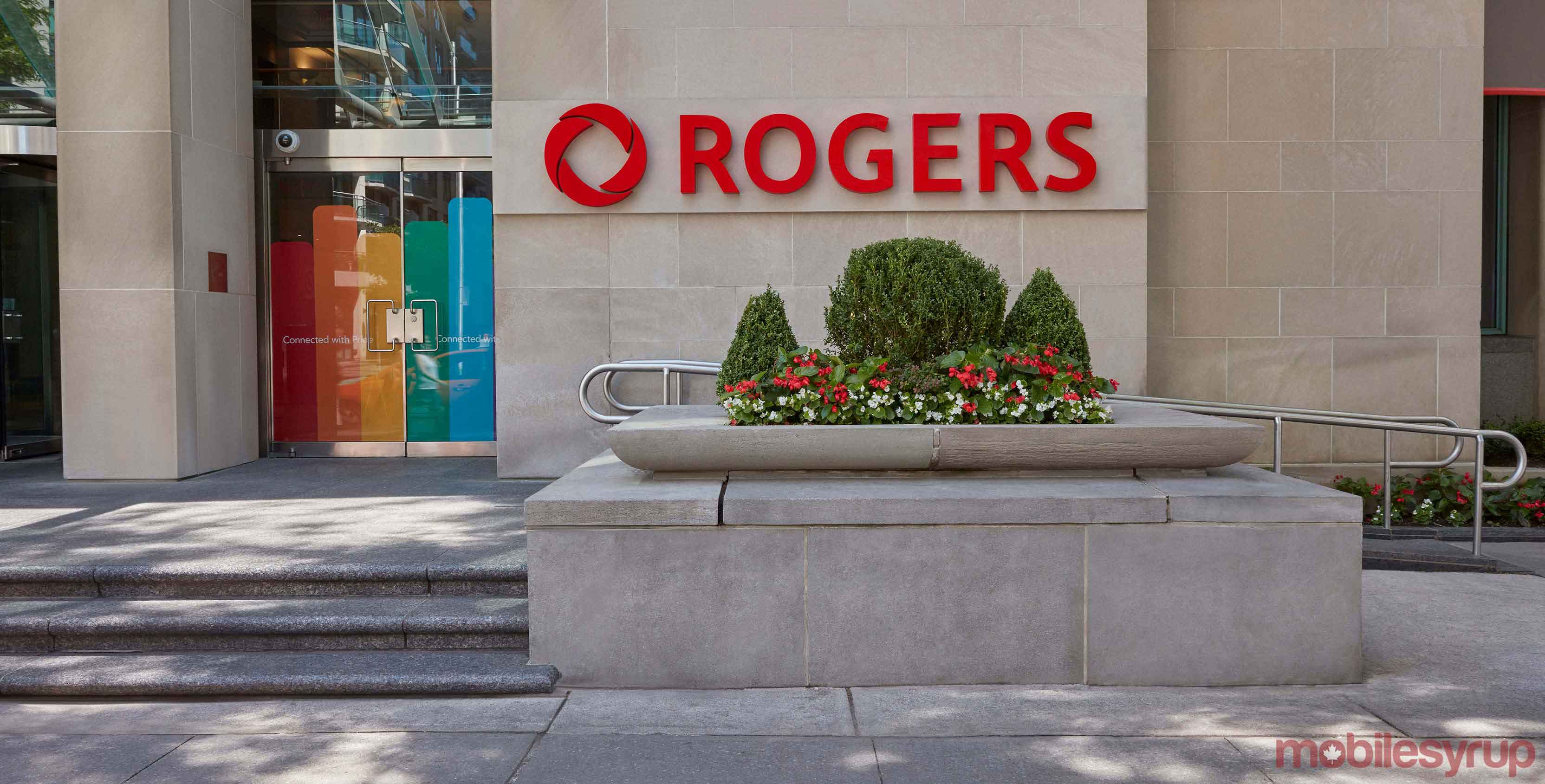 Rogers head office with logo