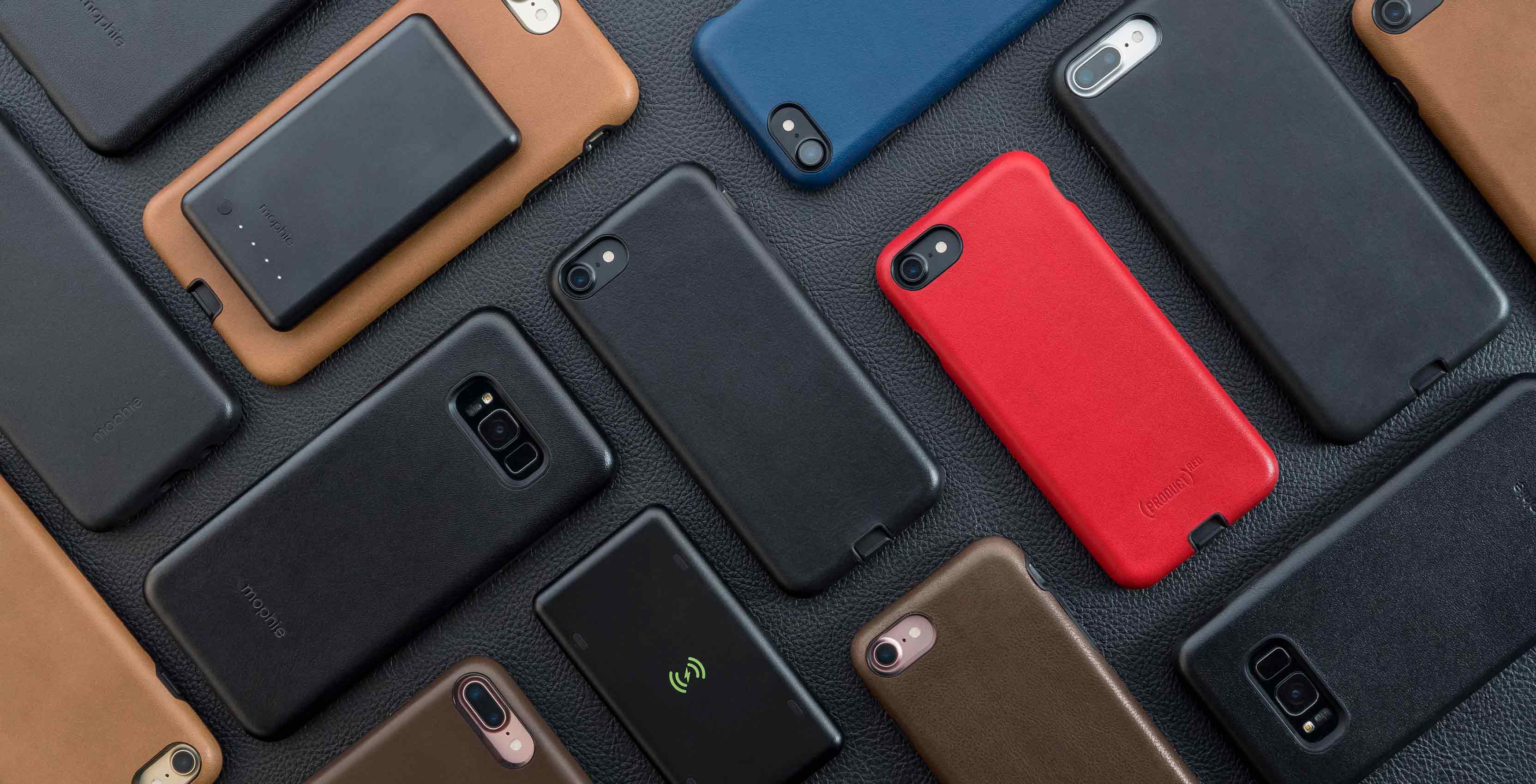 Mophie cases multi-coloured