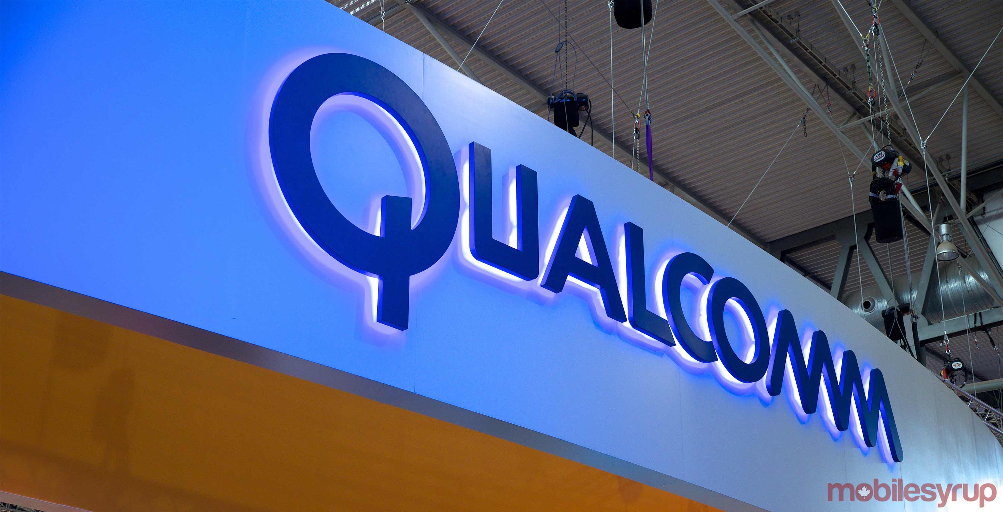 An image showcasing the Qualcomm logo