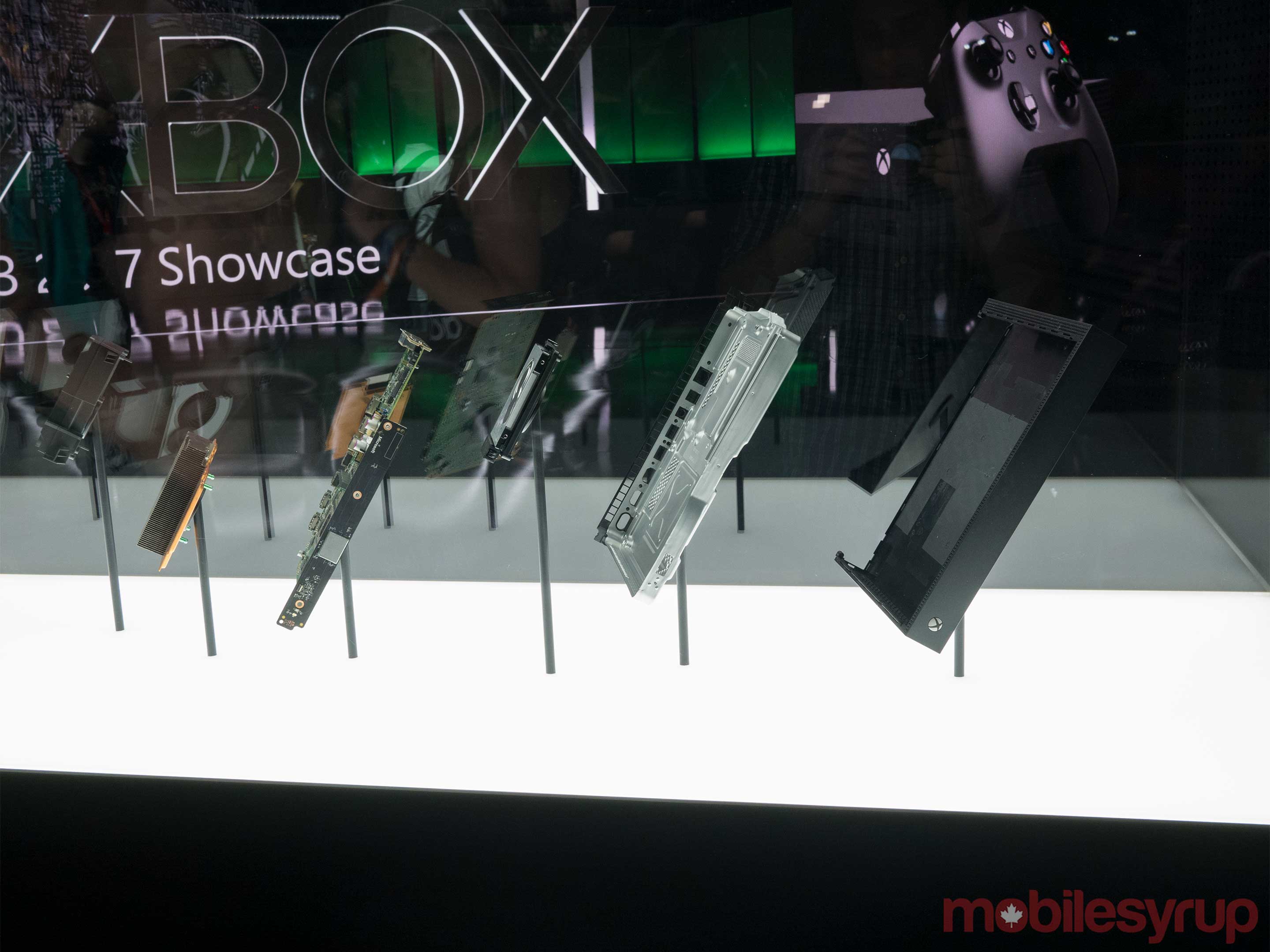 Xbox One X guts