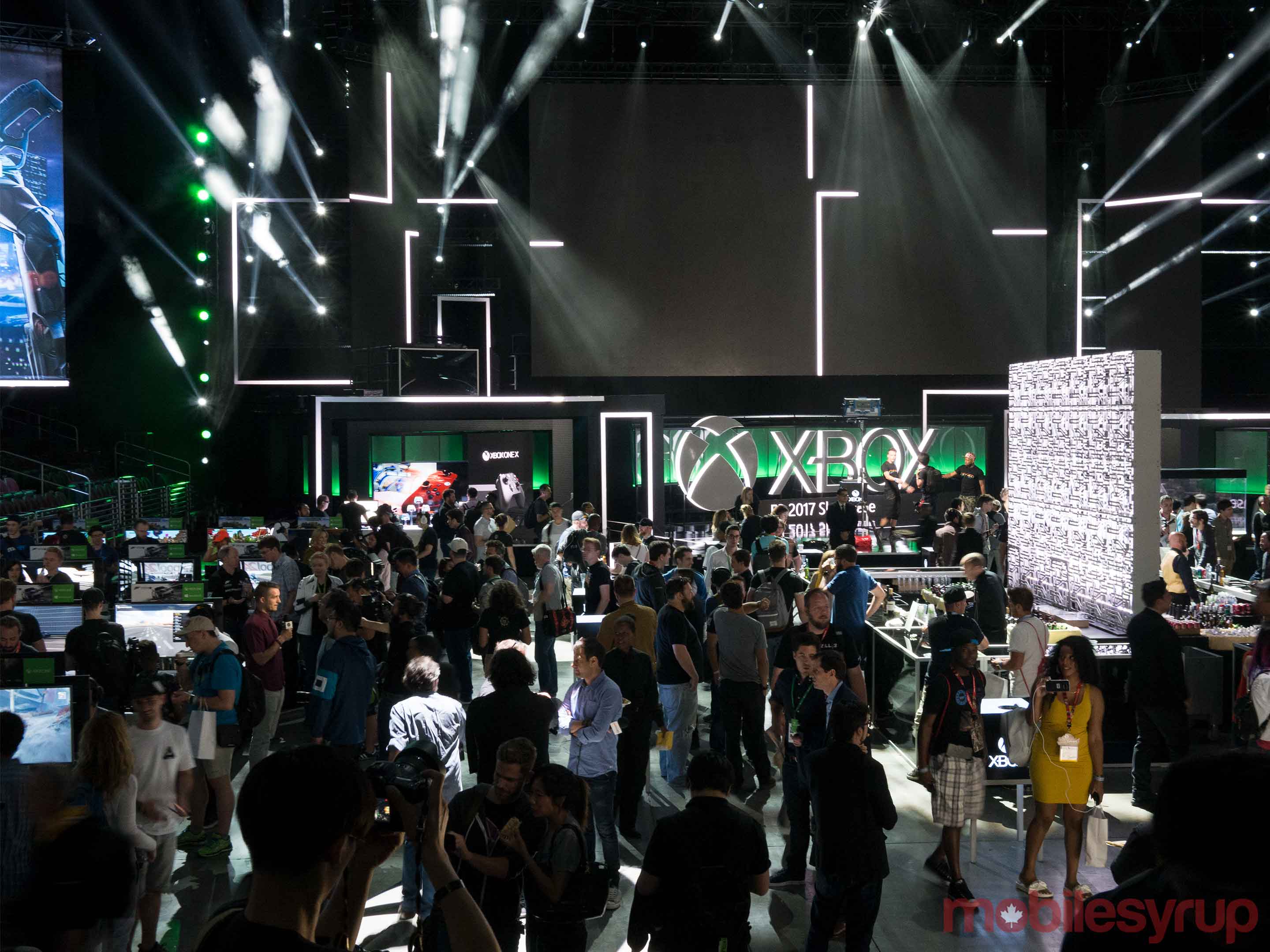 Xbox One X showcase