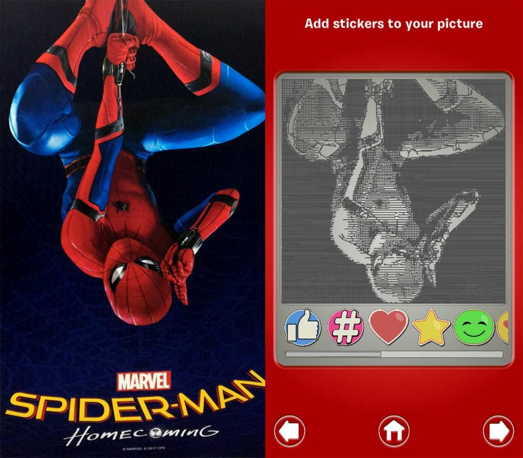 Spider-Man-Homecoming Etch A Sketch