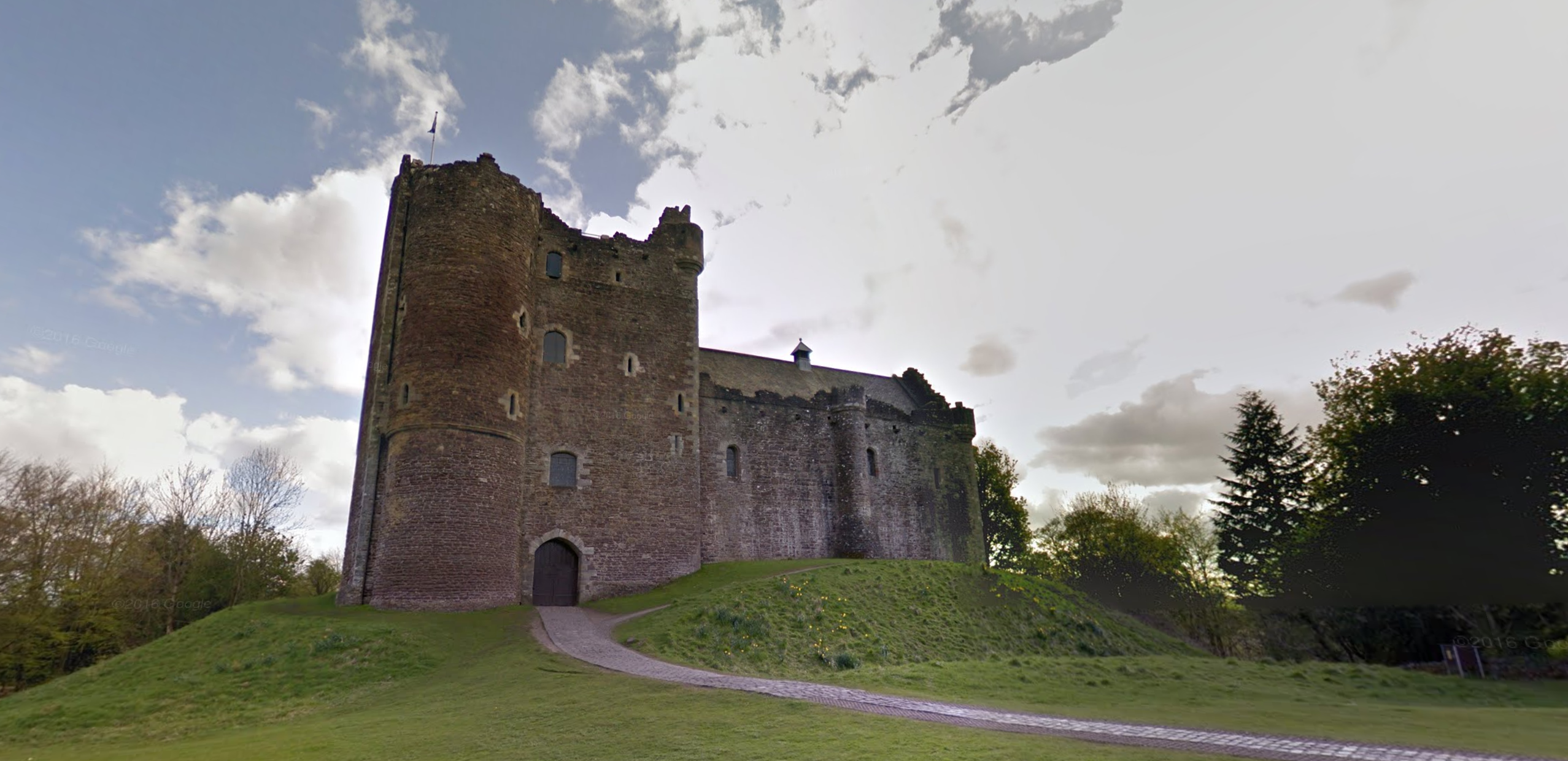 google street view game of thrones location -- winterfell