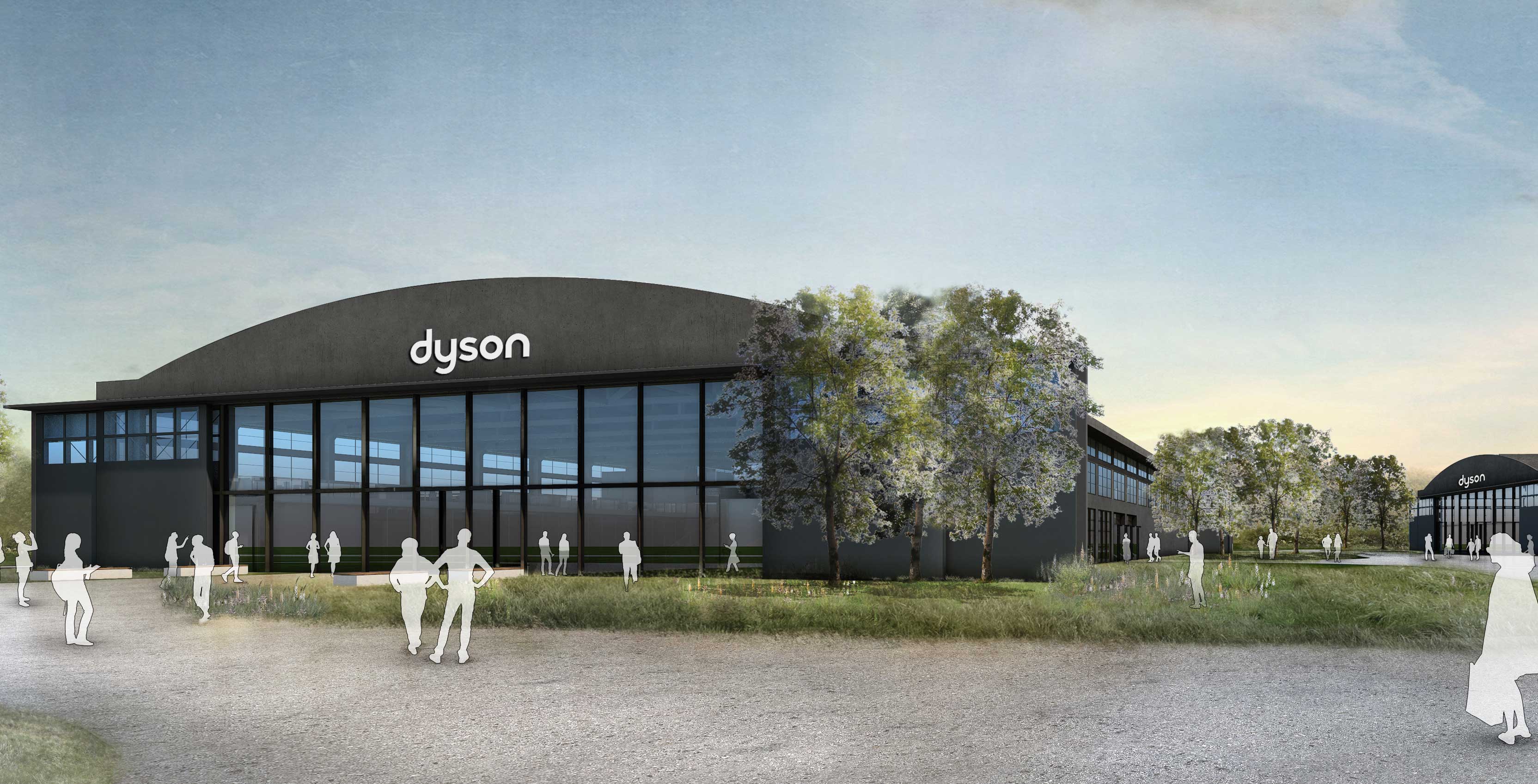 An image of the Dyson headquarters