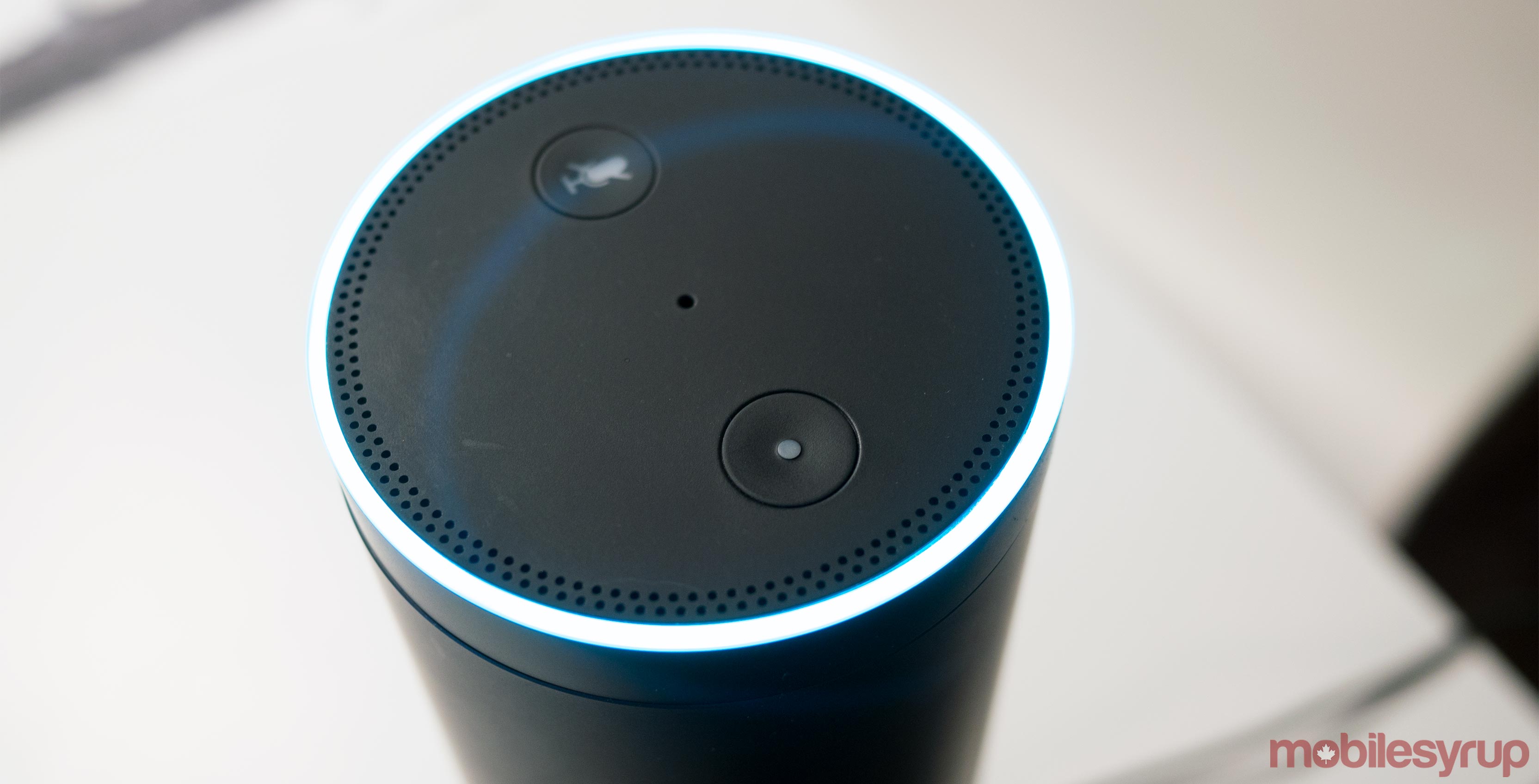 Amazon Alexa on a Amazon Echo