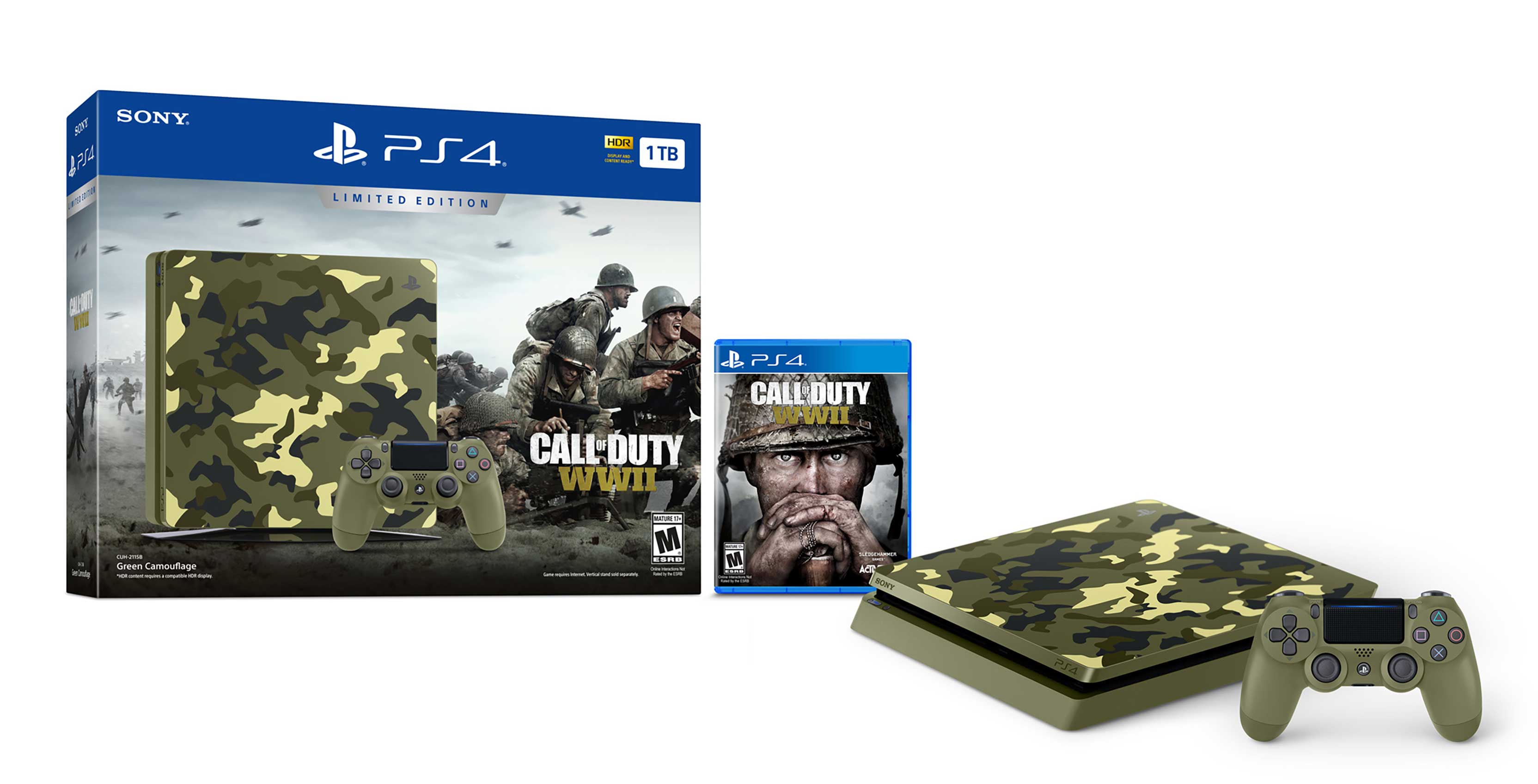 Call of Duty WWII PS4 bundle