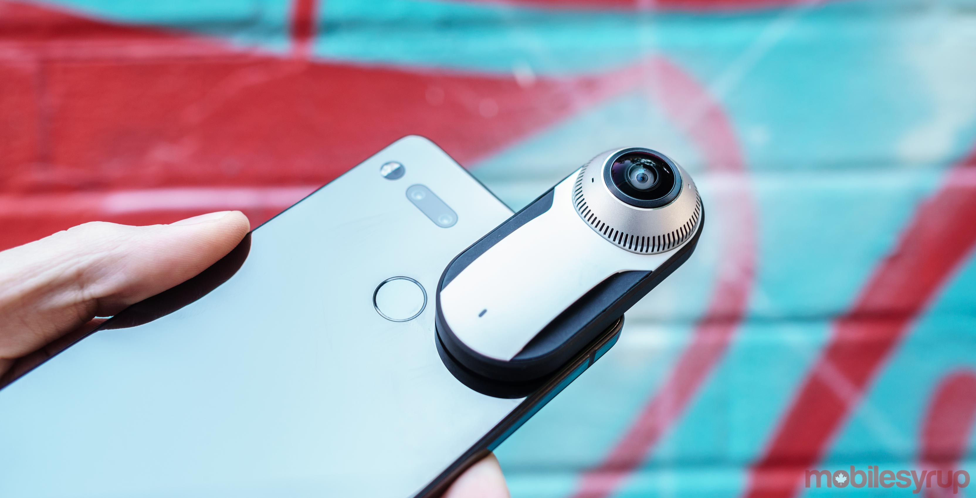 Essential Phone with Essential 360 Camera
