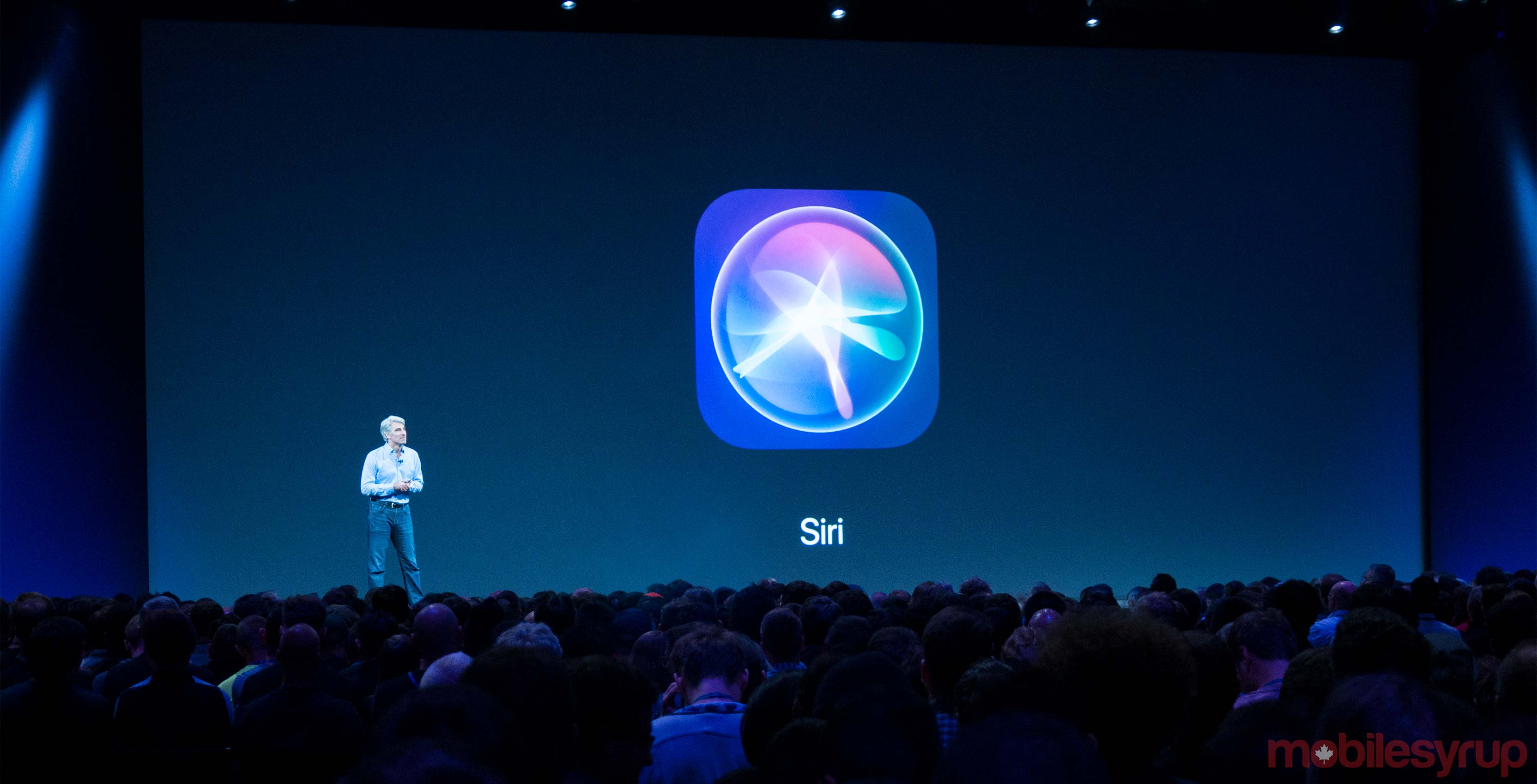 Siri at iOS conference