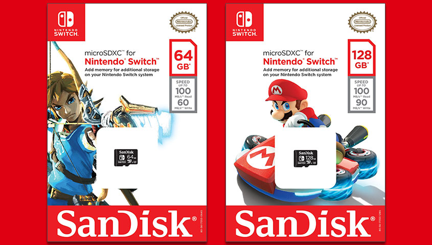 Nintendo Switch SD Cards