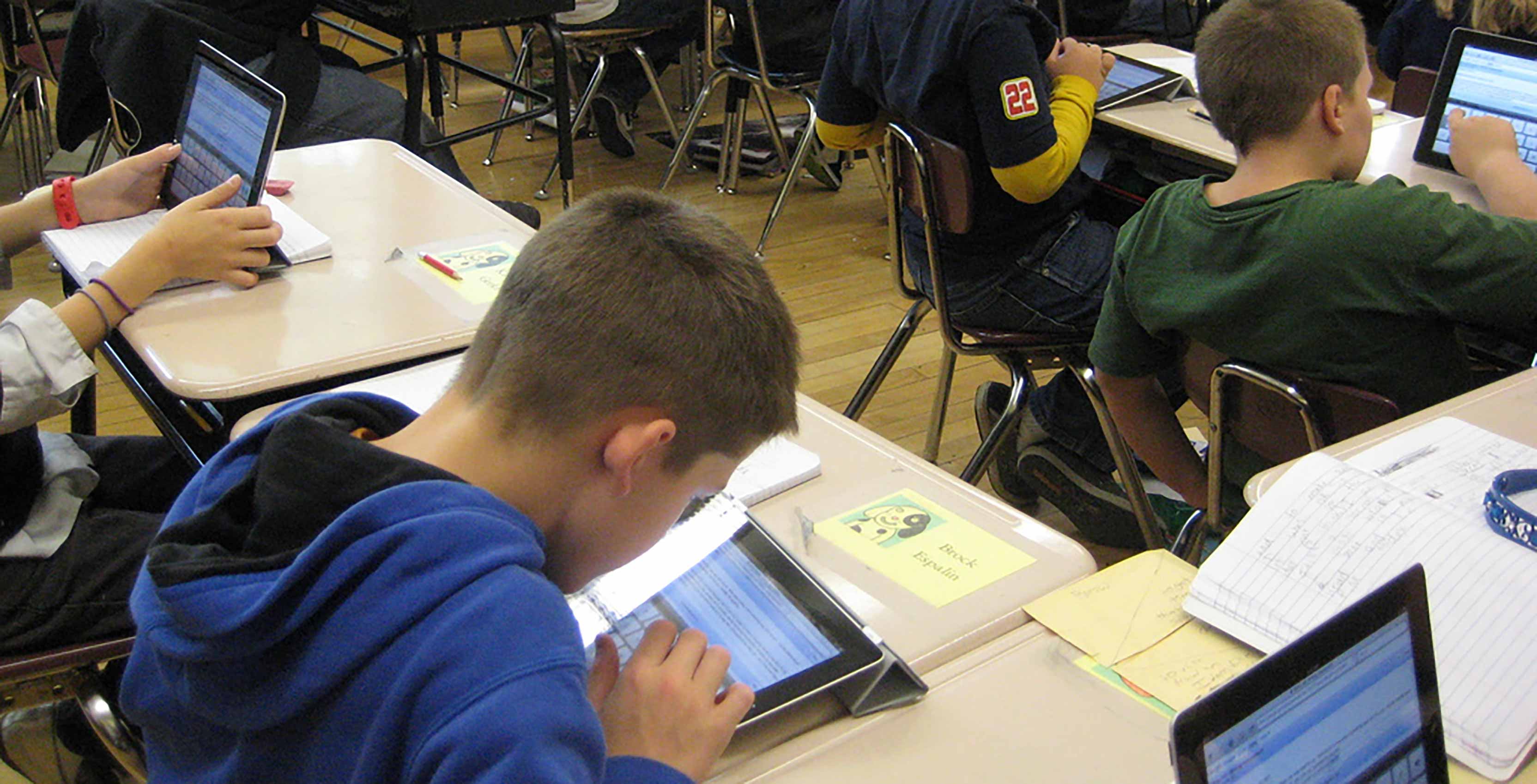 iPads in classroom