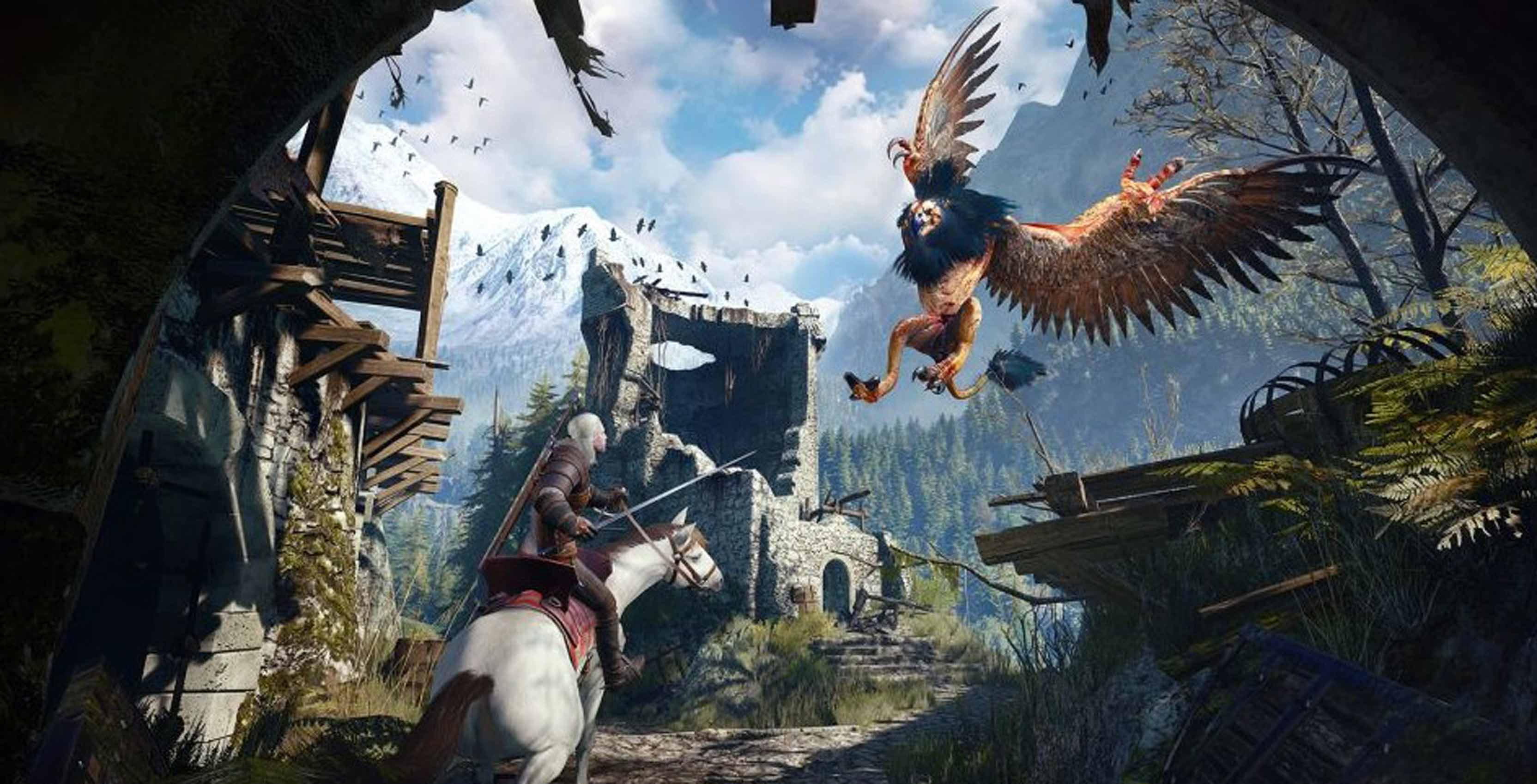 a screenshot from the Witcher 3: Wild Hunt