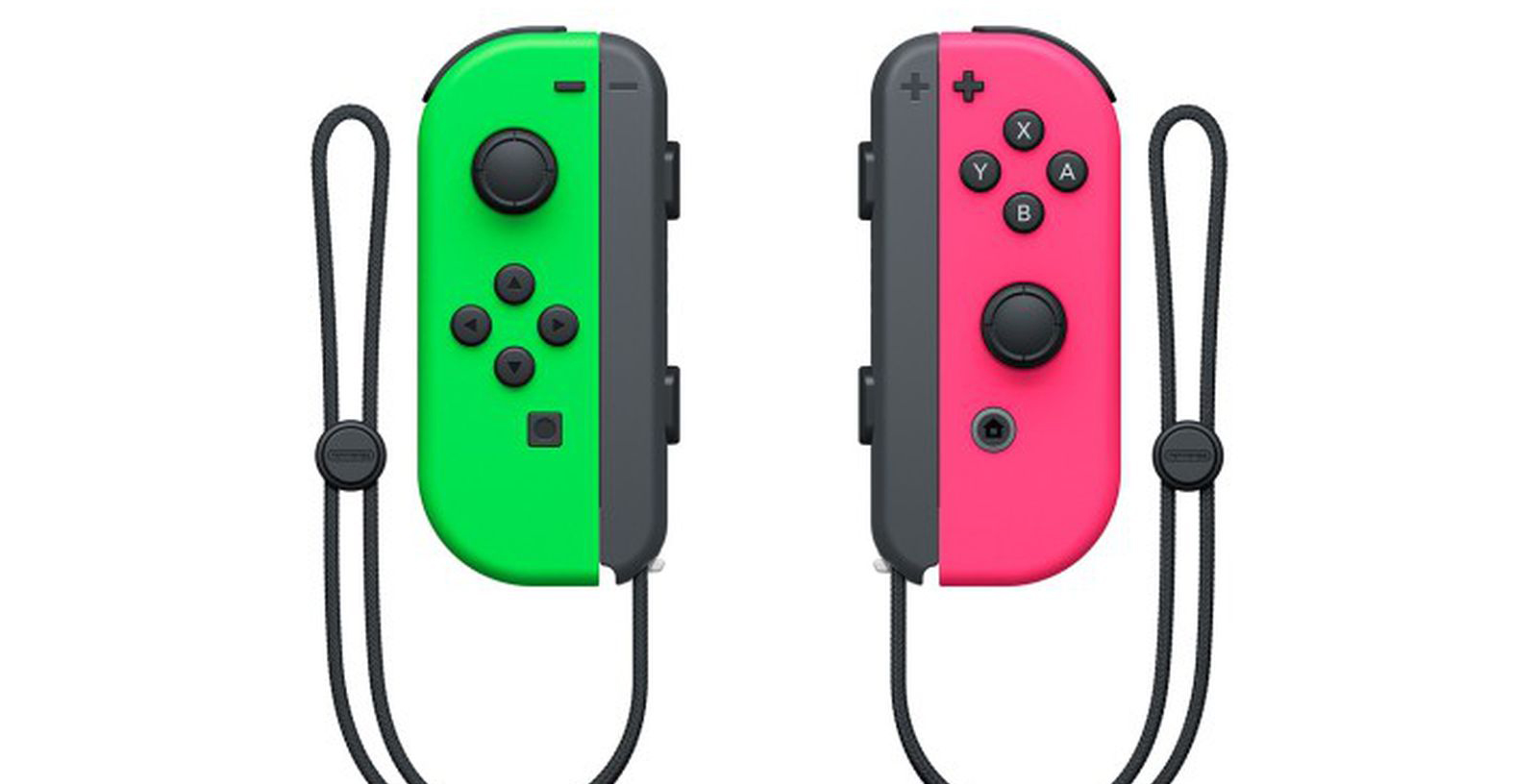 Nintendo Switch Green and Pink Joy-cons