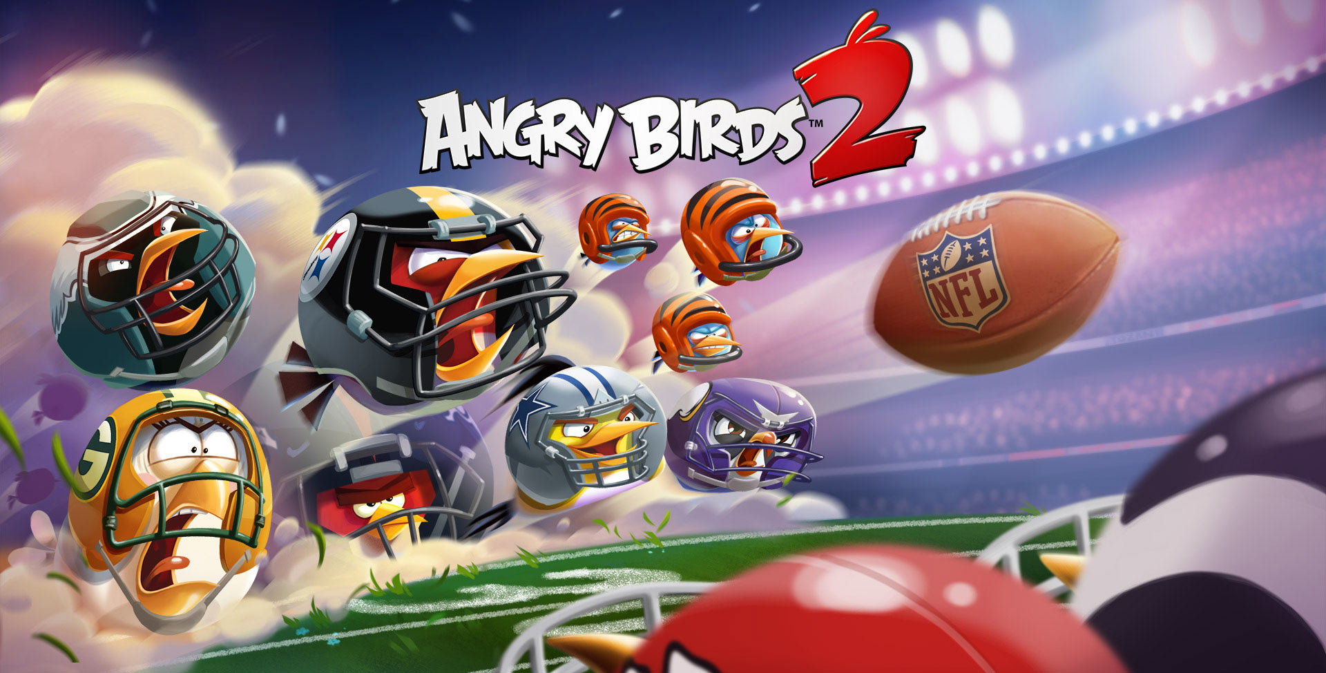 Angry Birds Super Bowl LII NFL event