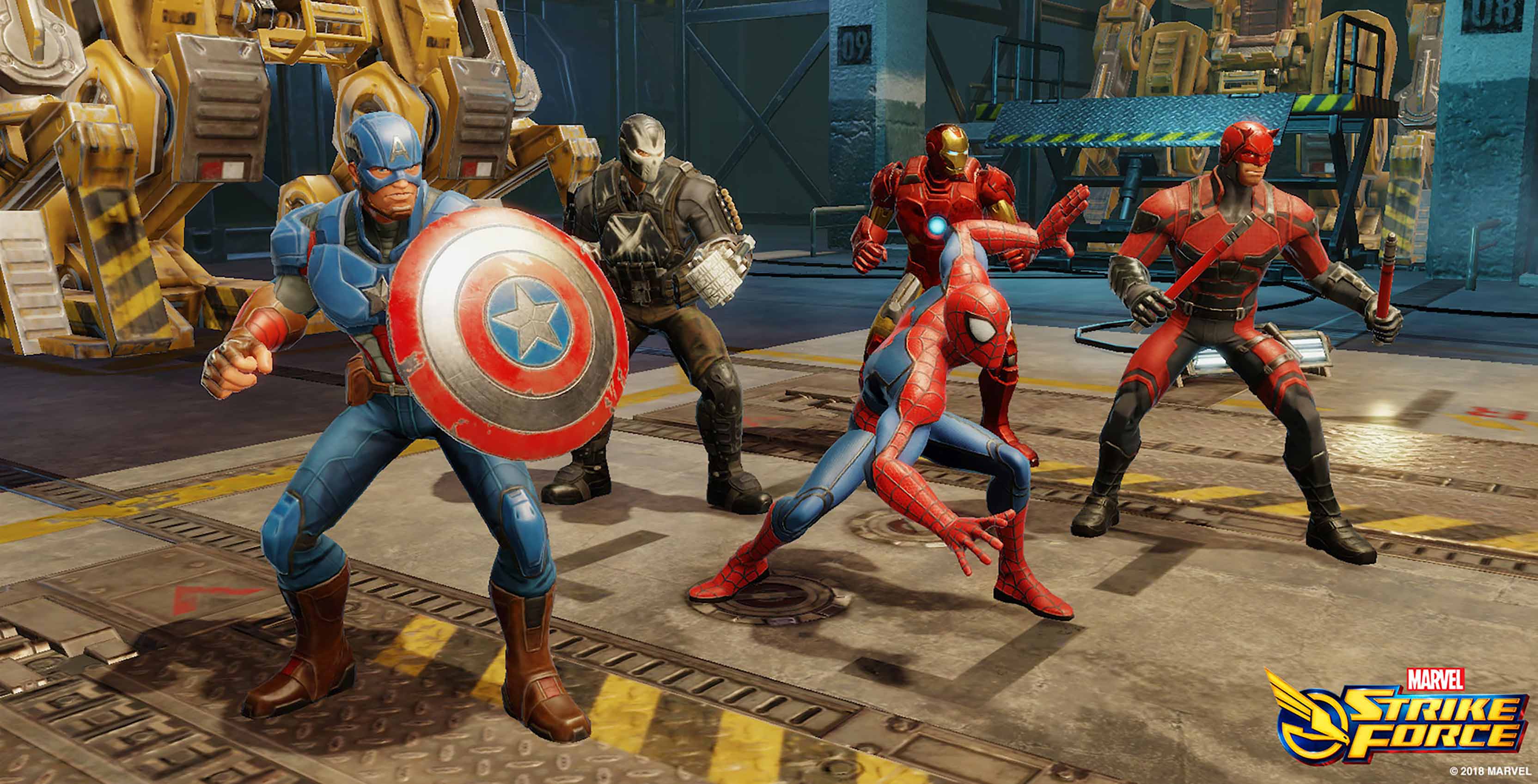 Marvel Strike Force characters