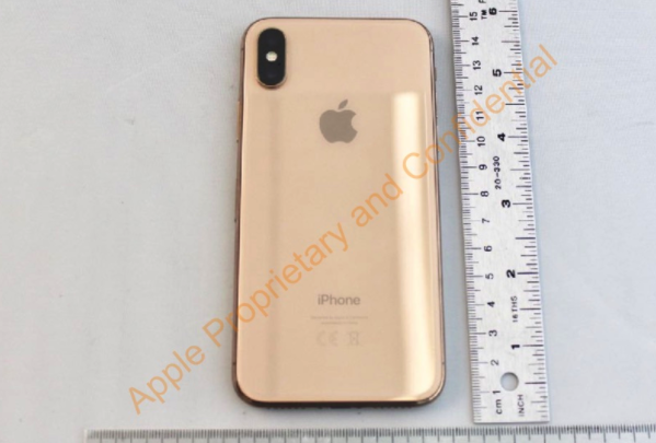 Gold iPhone X
