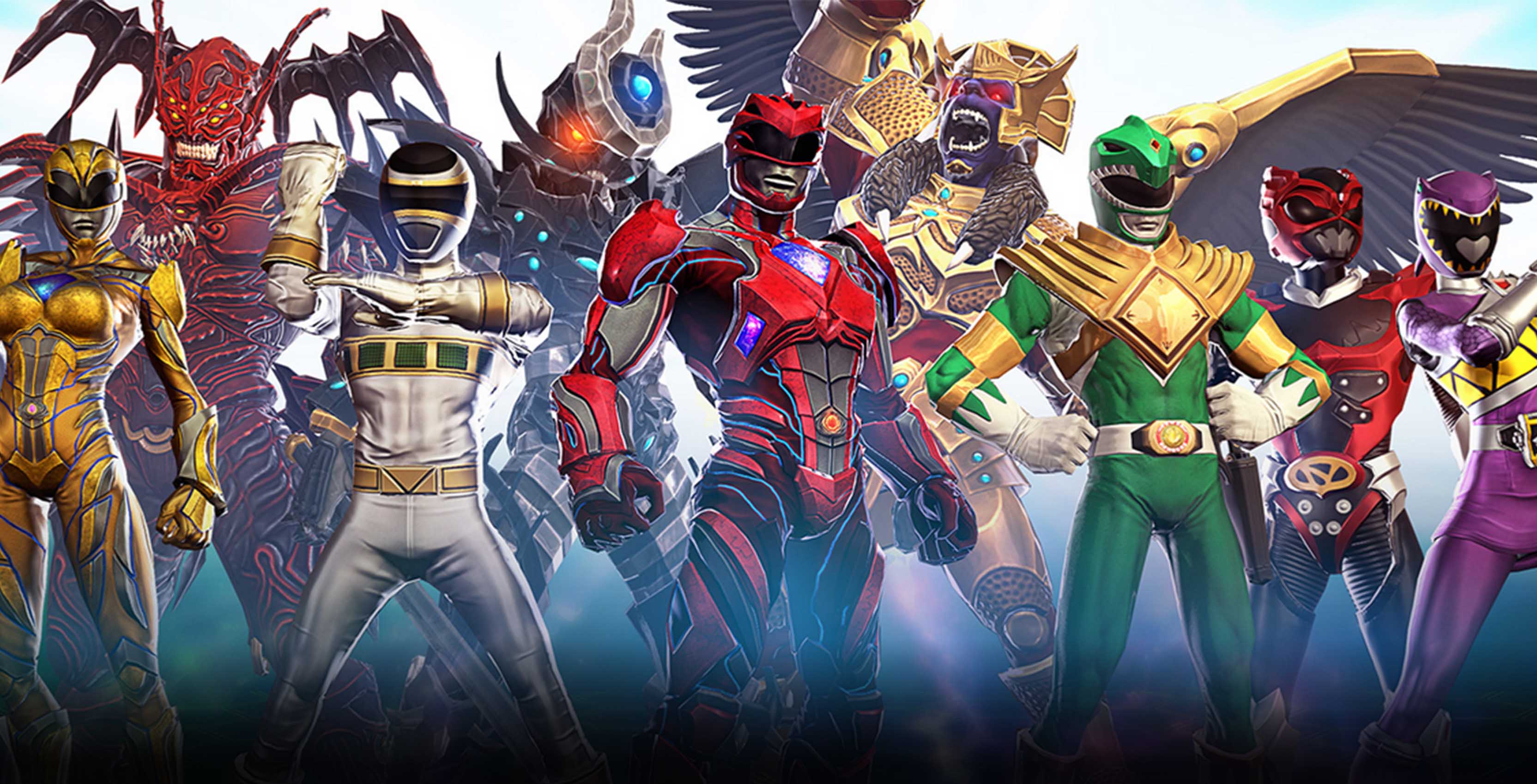 Power Rangers from Legacy Wars