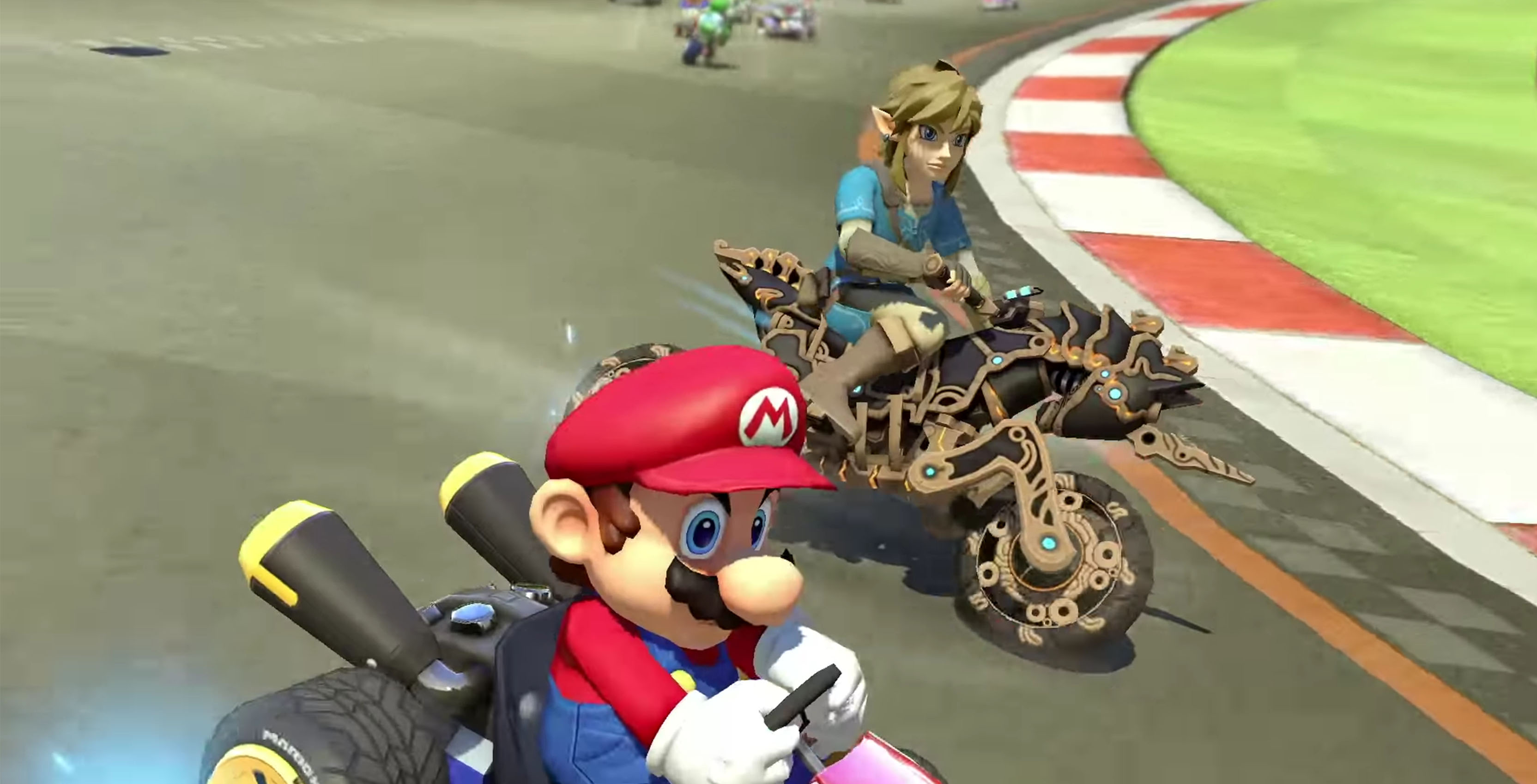 Link in Mario Kart 8 Deluxe