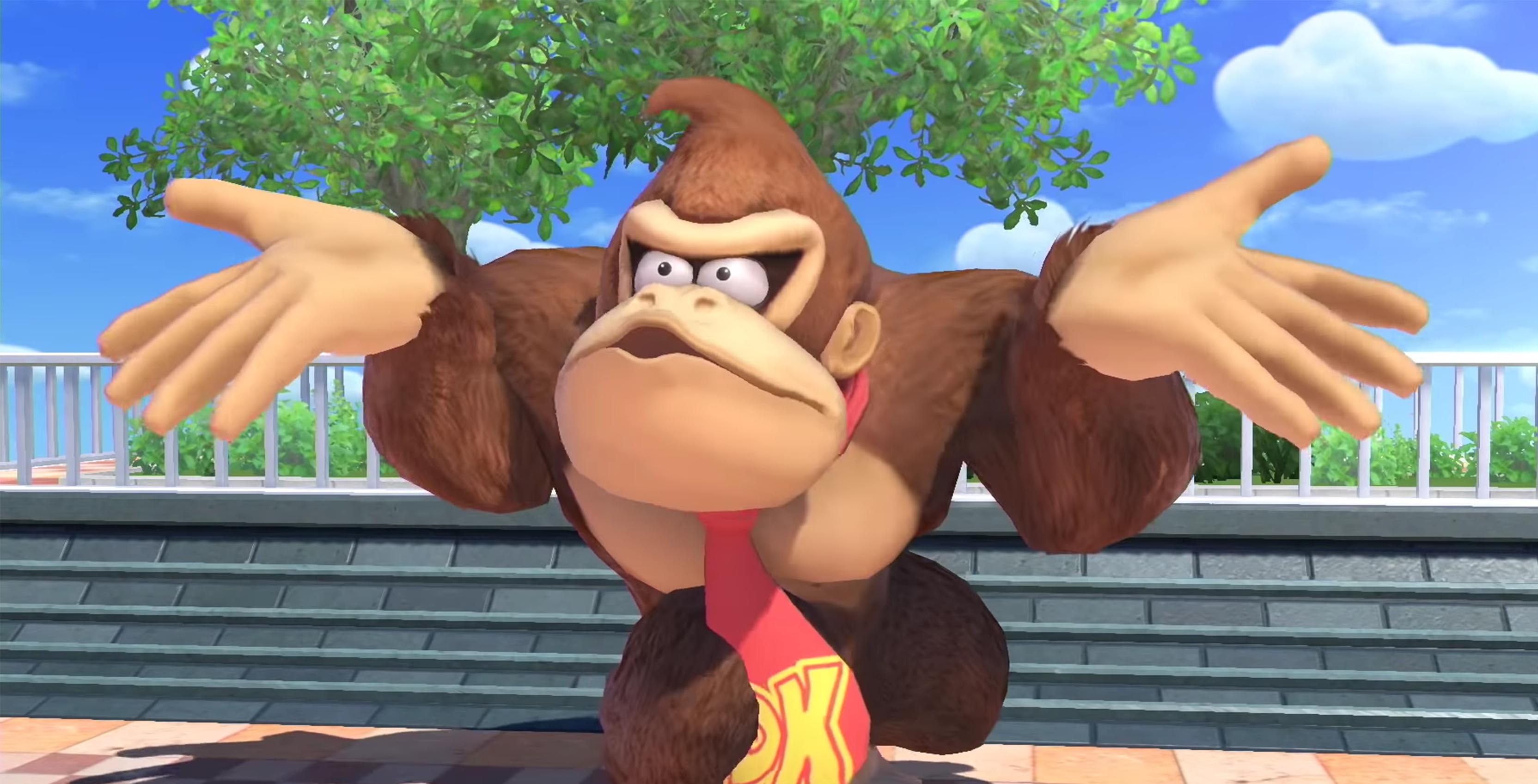 Donkey Kong confused Super Smash Bros.