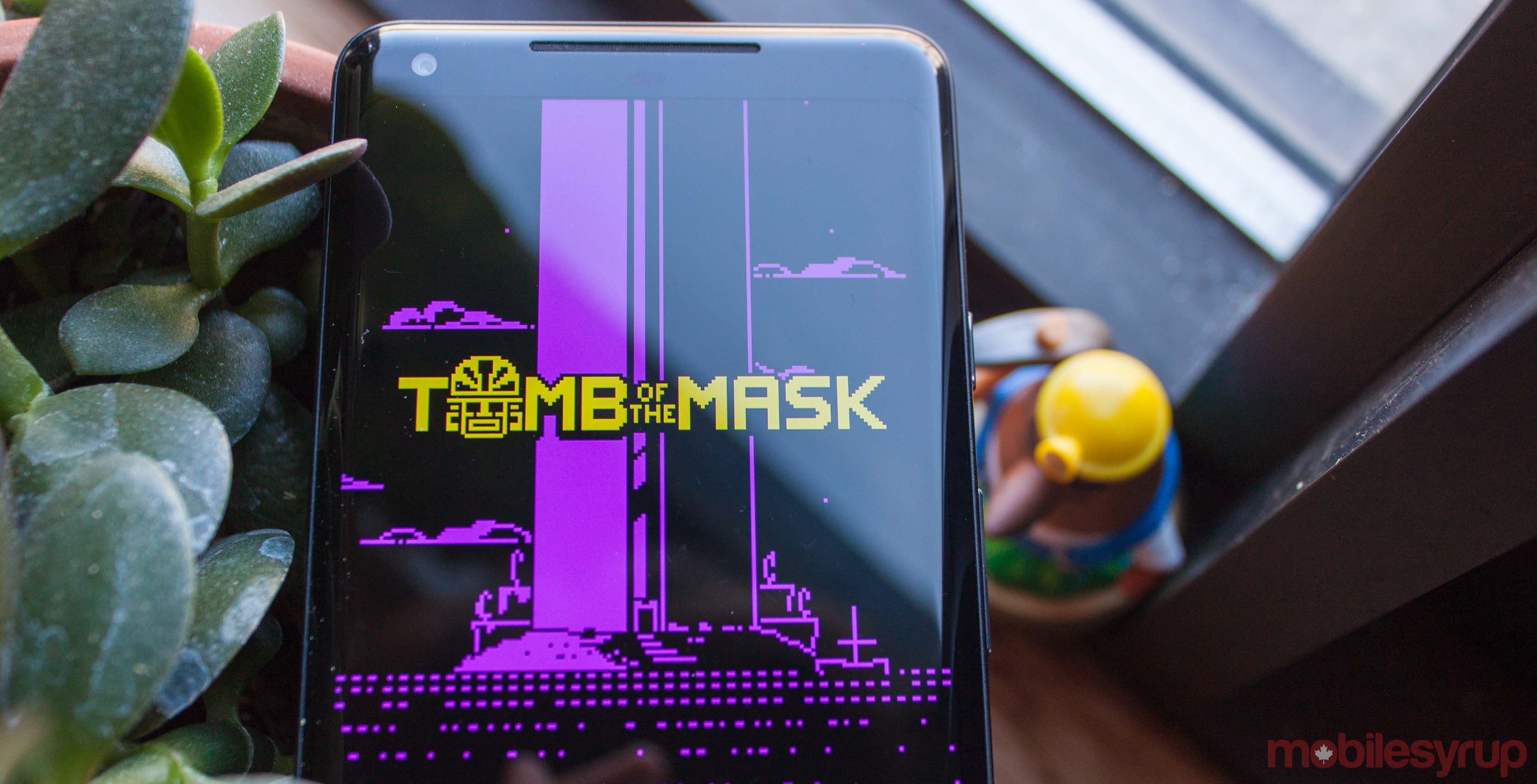 Tomb of the Mask title screen
