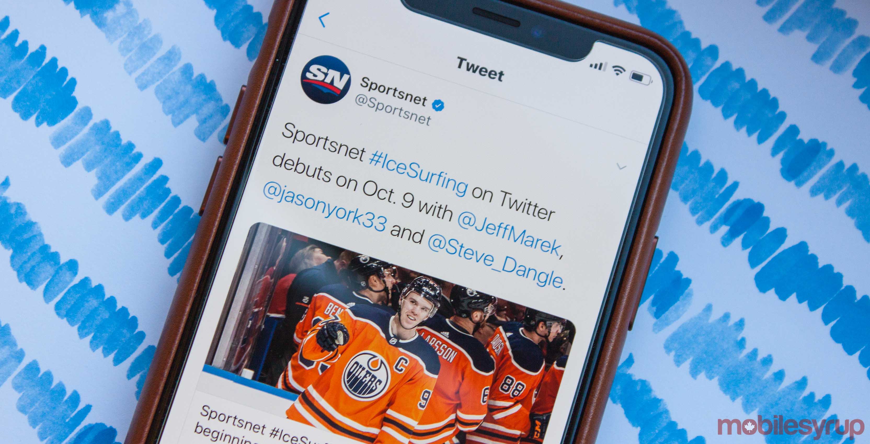 Sportsnet #IceSurfing Twitter header
