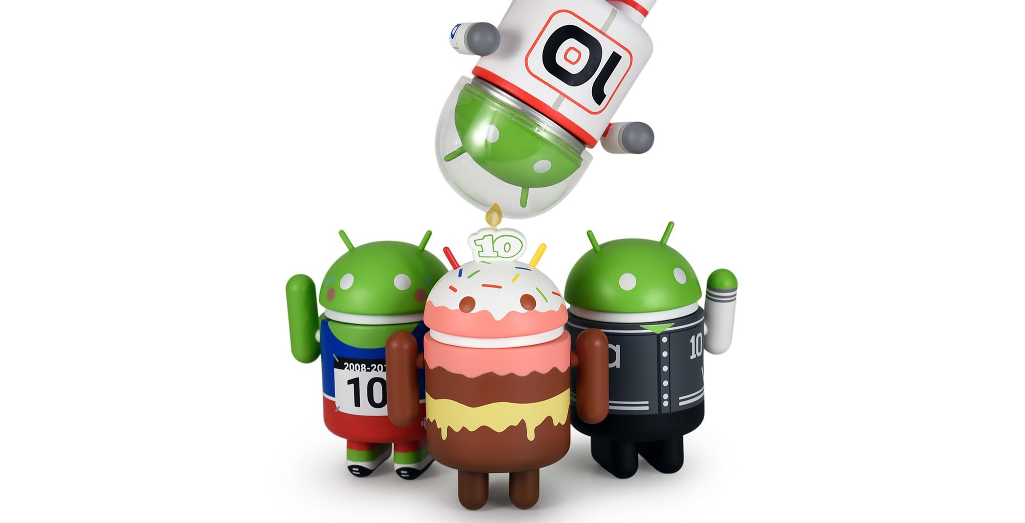 Android 10th birthday figures
