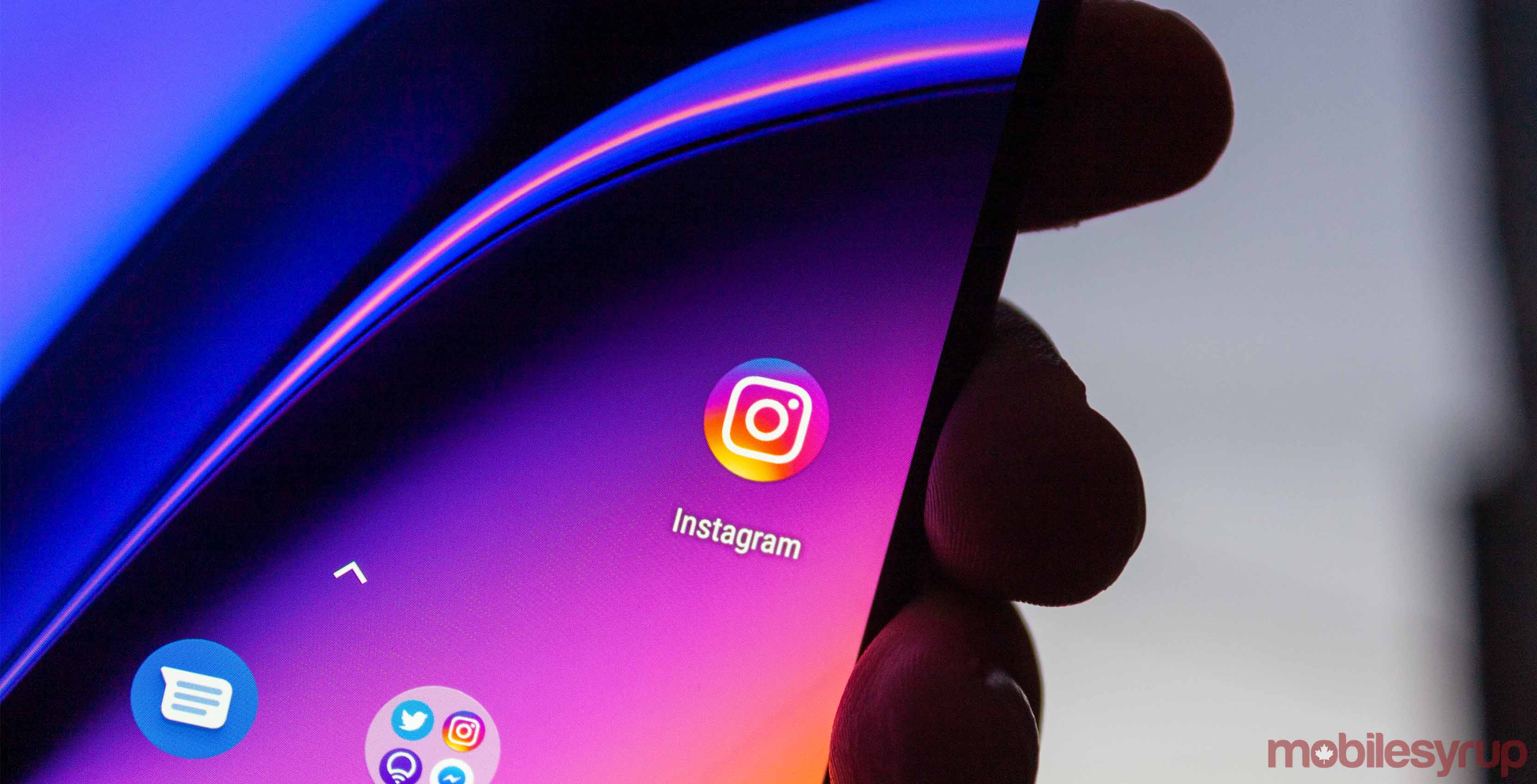 Instagram on the OnePlus 6T