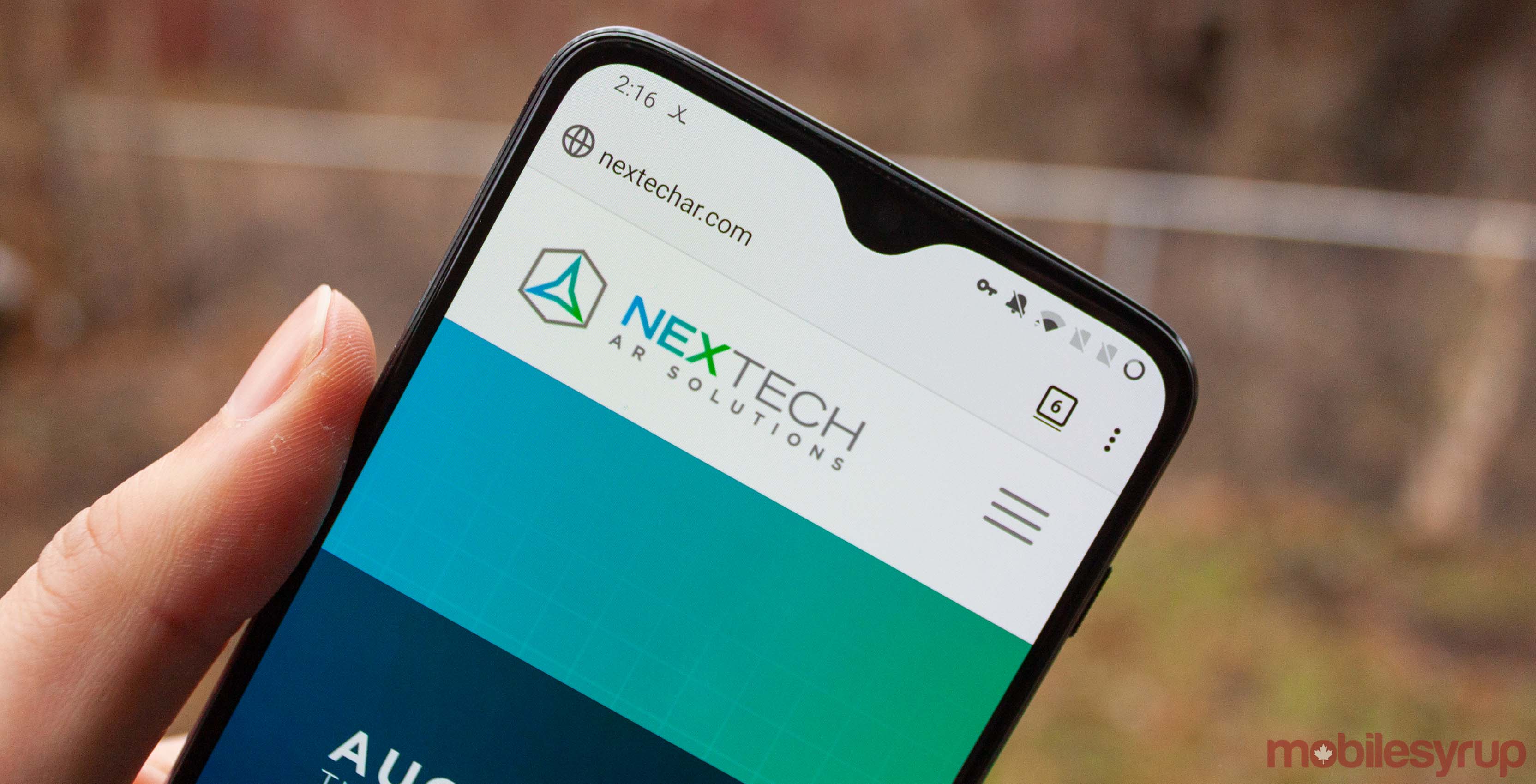 NexTech website