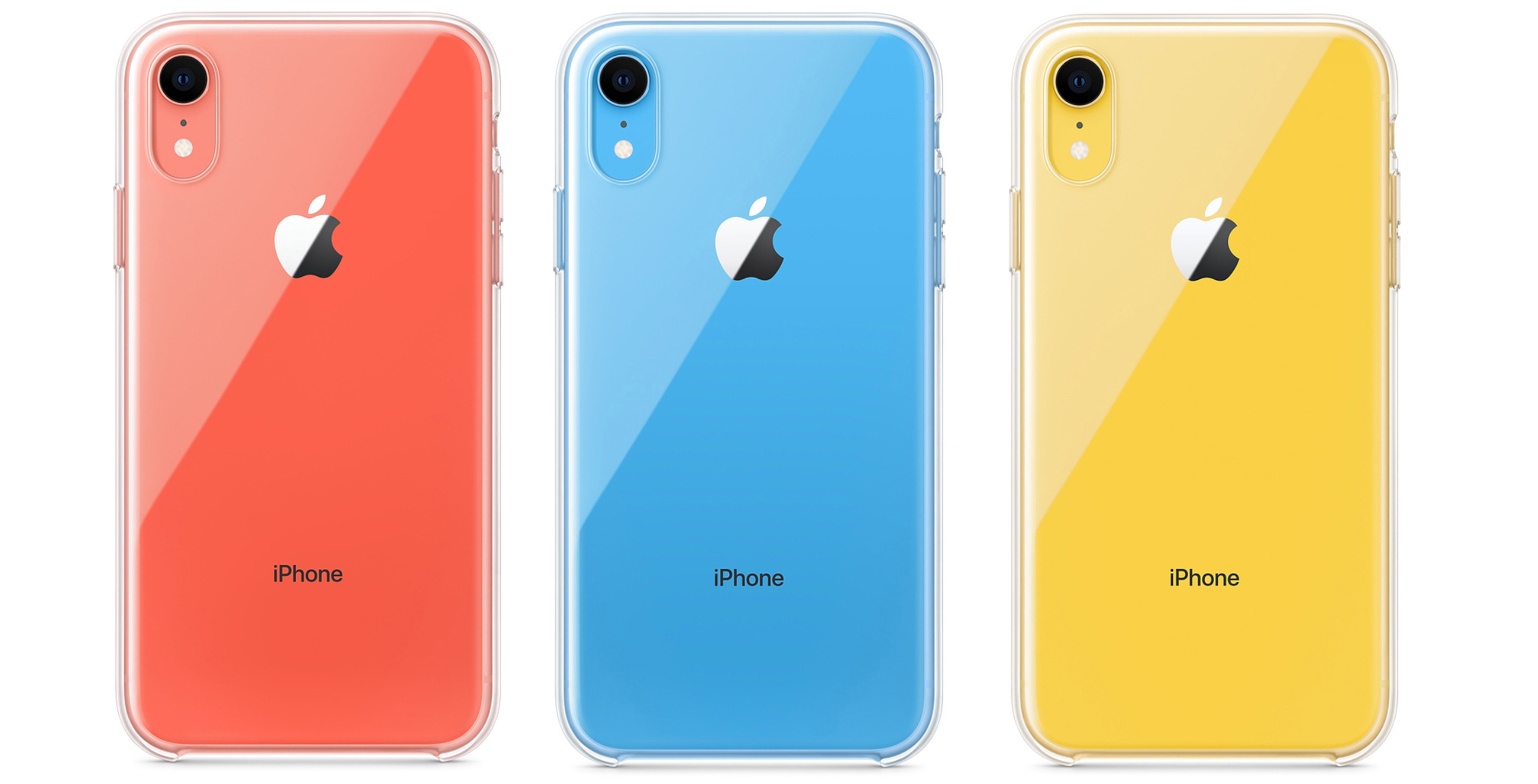 iPhone XR clear cases