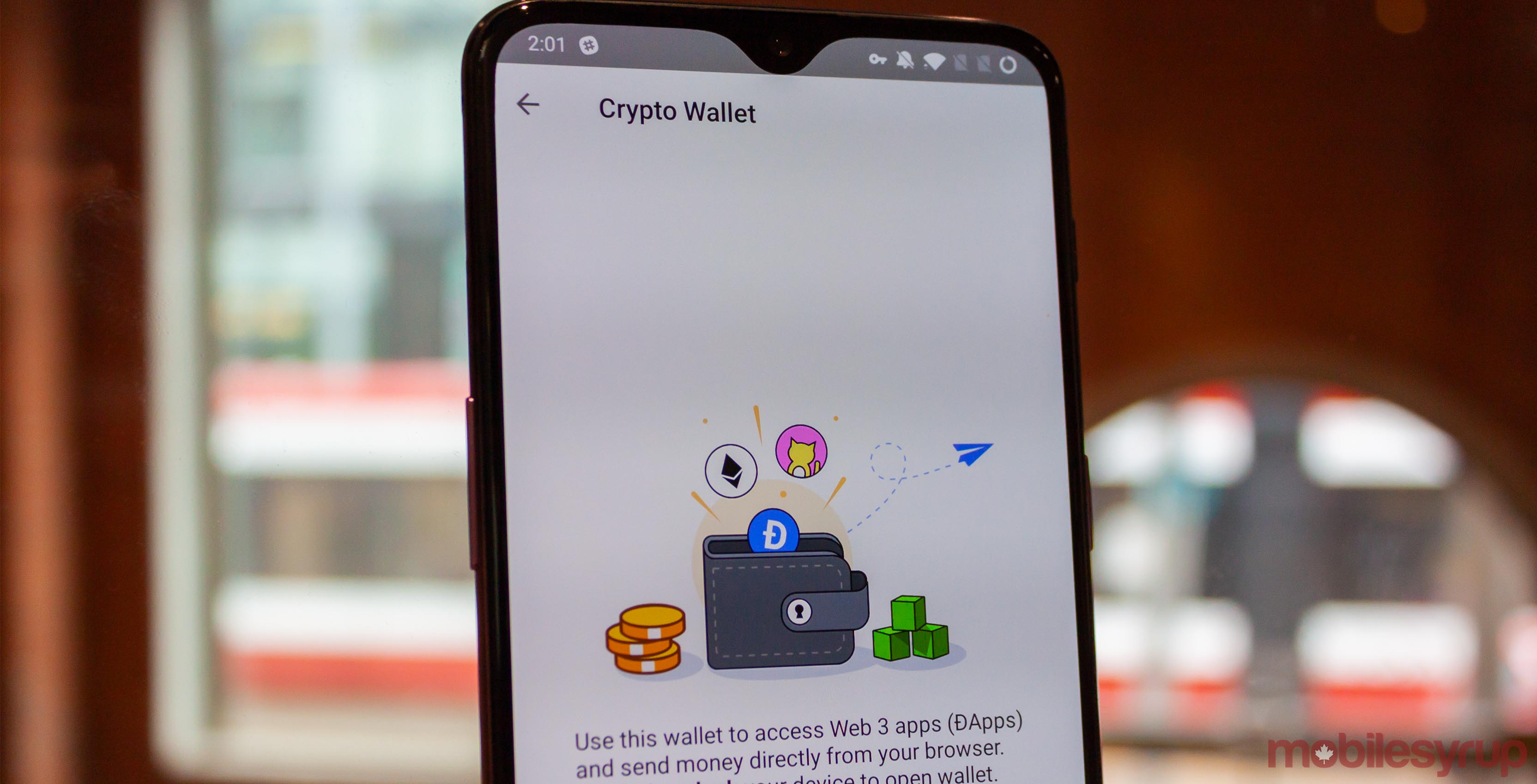 Opera for Android Crypto Wallet