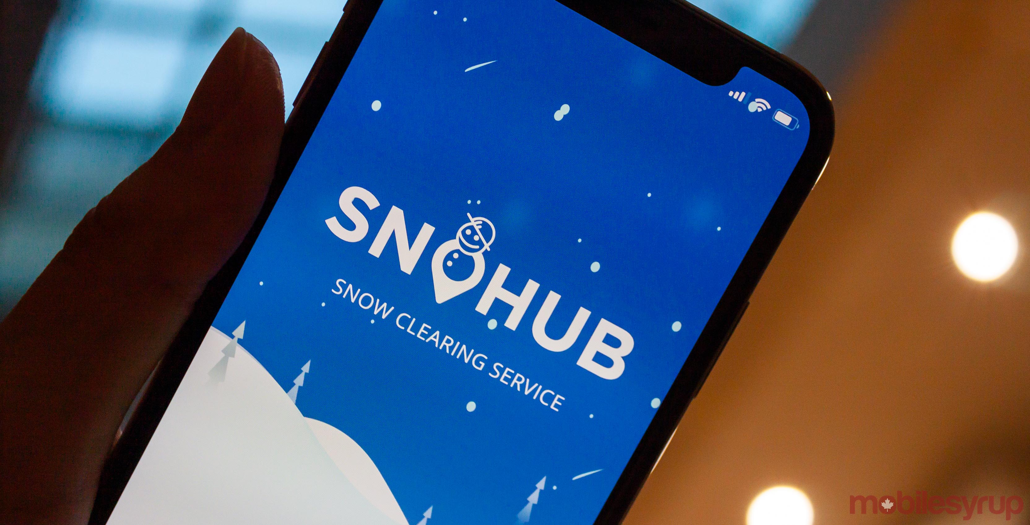 SnoHub app