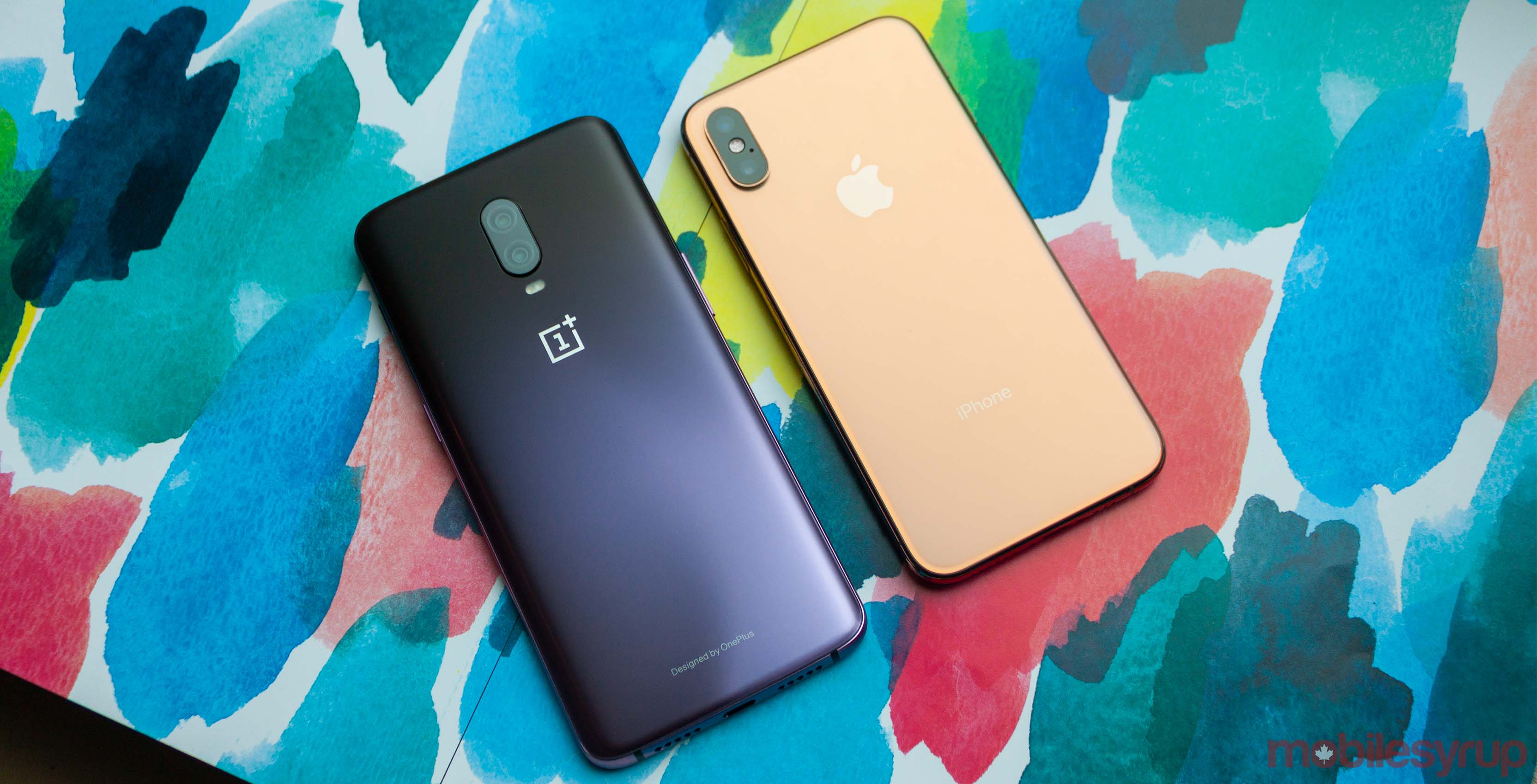 iPhoen XS and OnePlus 6T