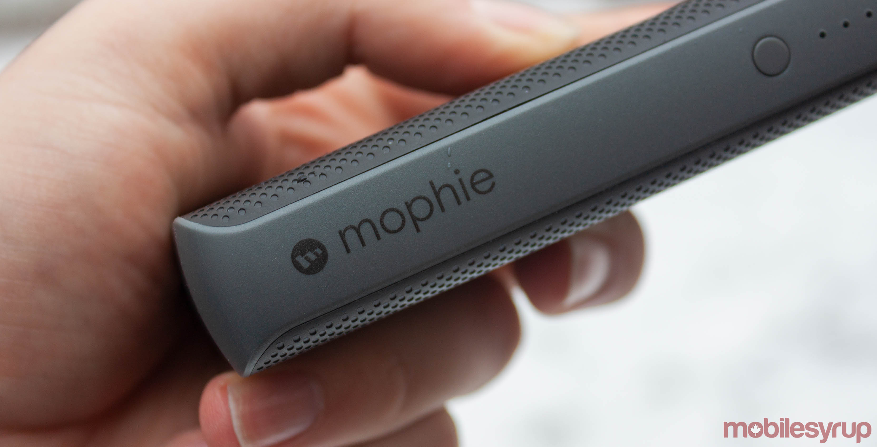 Mophie logo on Powerstation PD XL