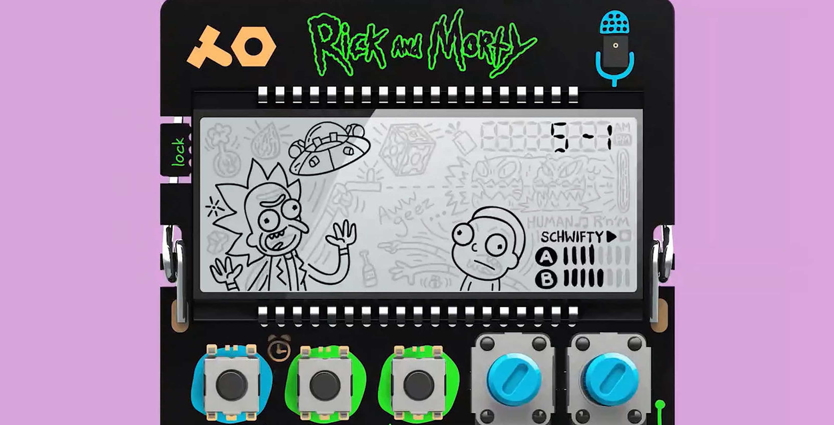 Rick and Morty vocal synthesizer