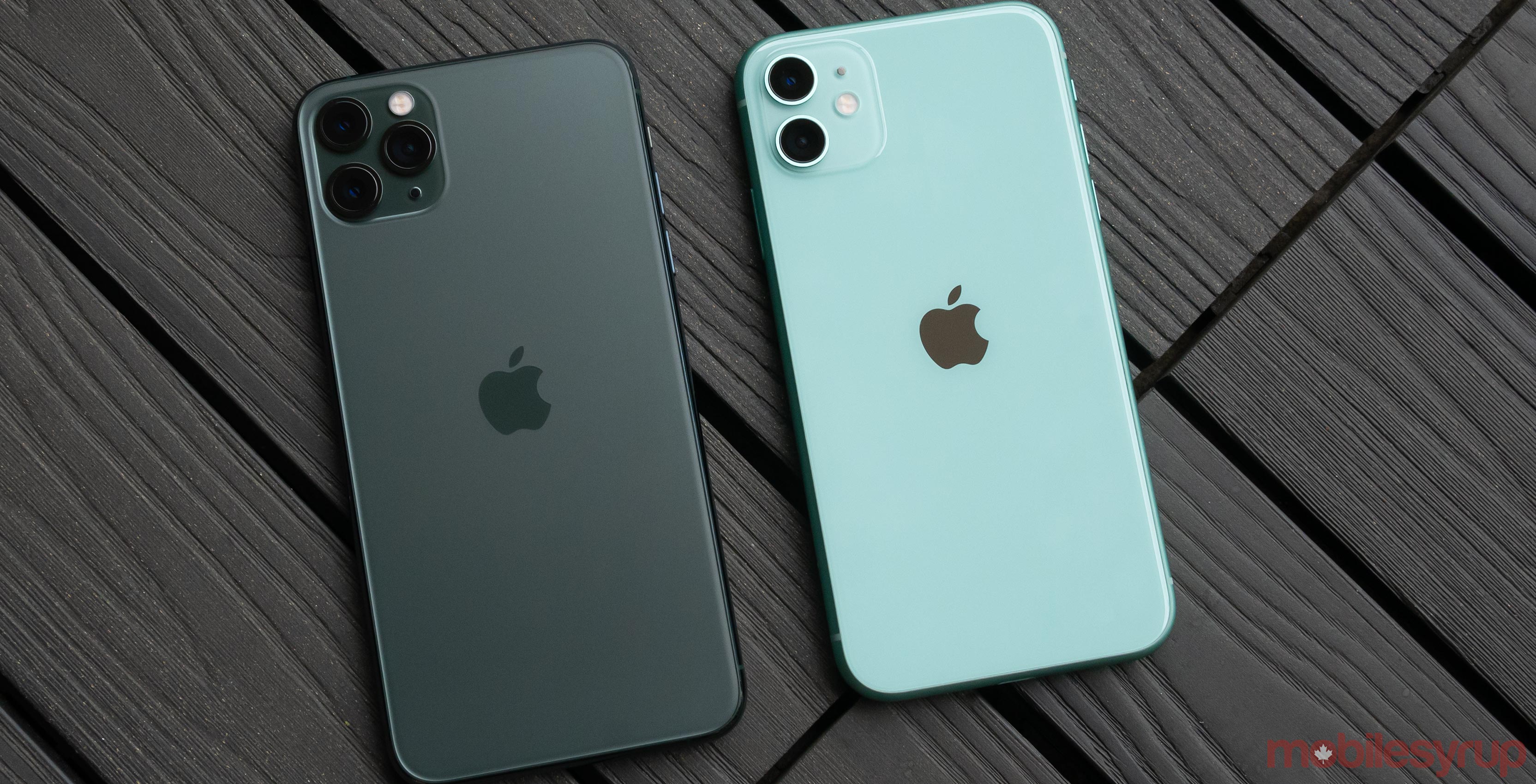iPhone 11 Pro Max and iPhone 11