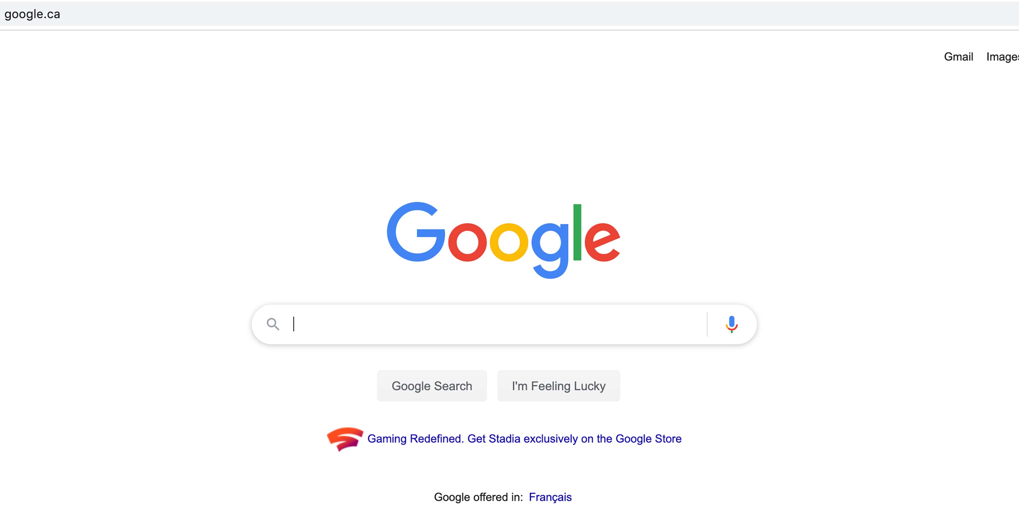 Google Search Stadia