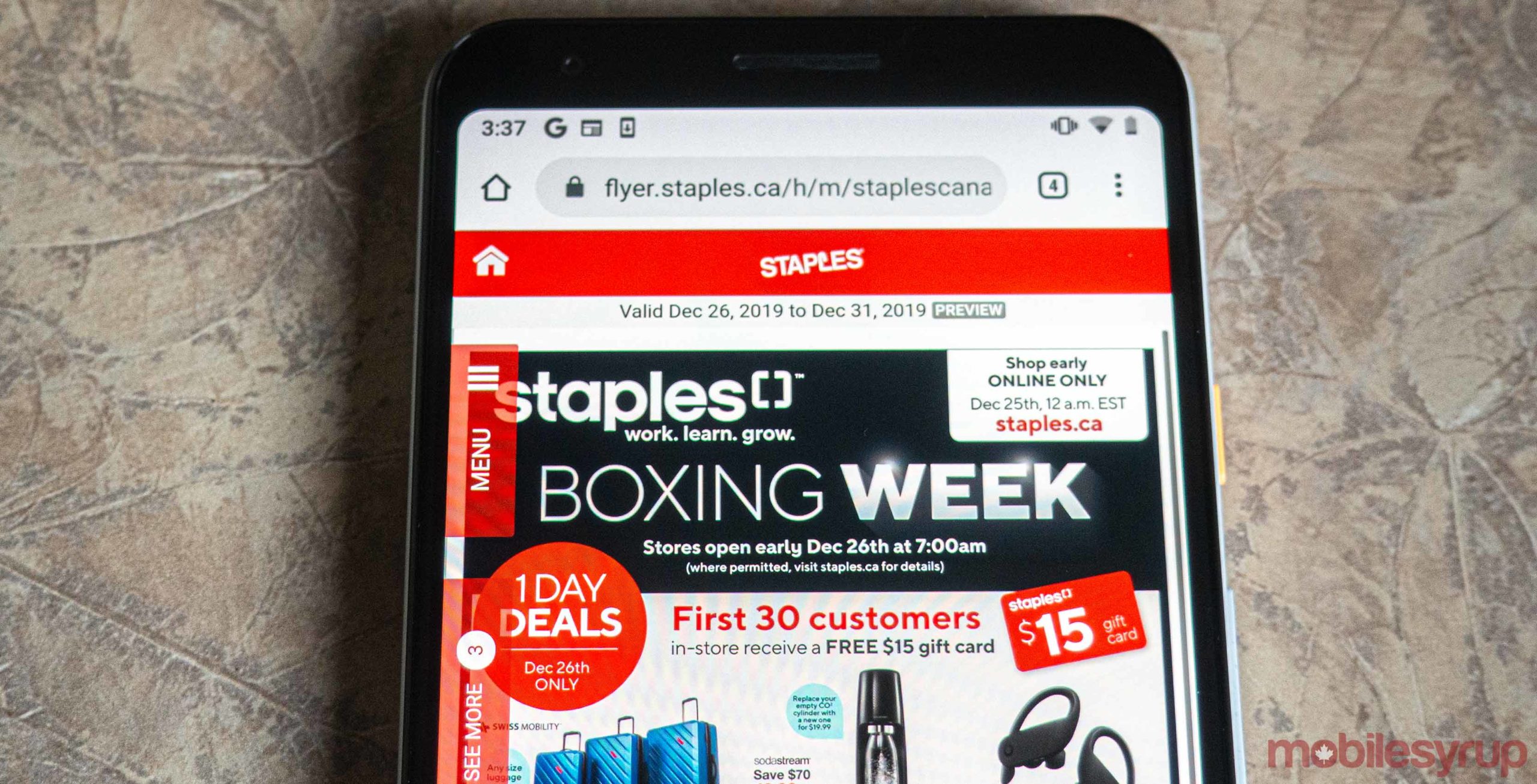 Staples Canada Boxing Week 2019