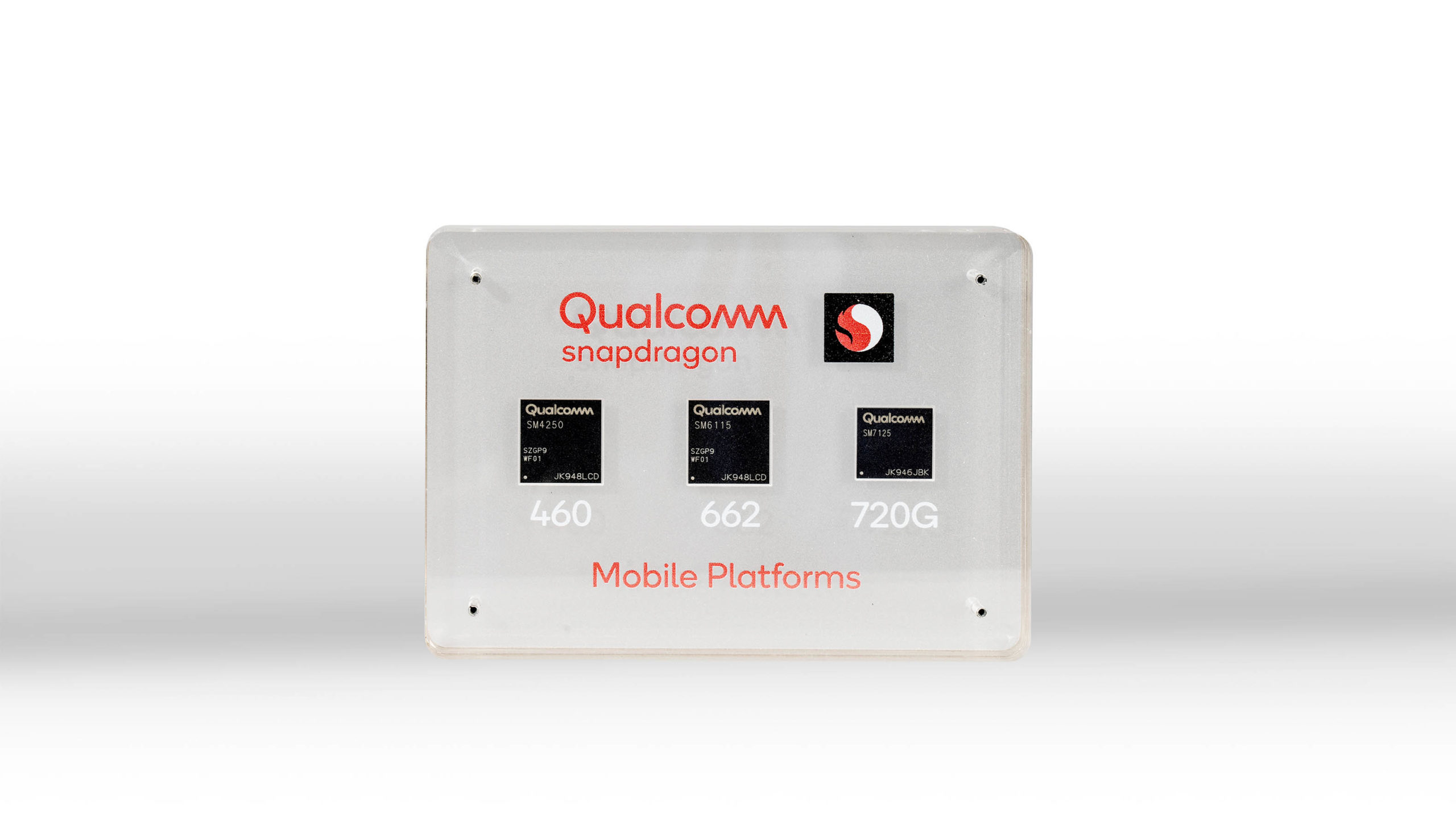 Qualcomm Snapdragon 720G, 662 and 460