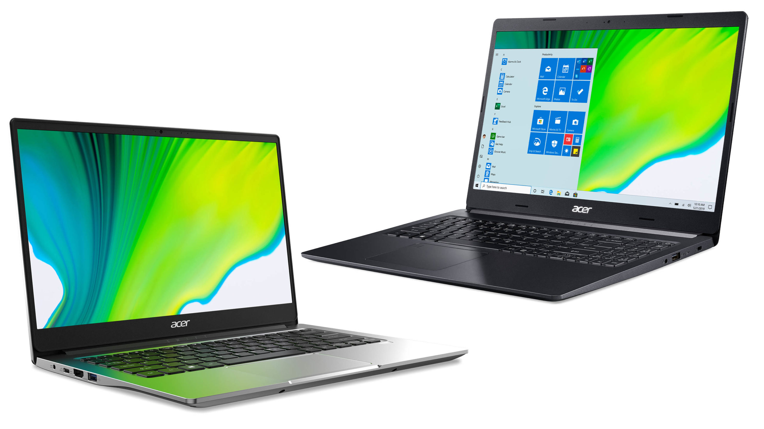 Acer Swift 3 and Aspire 5
